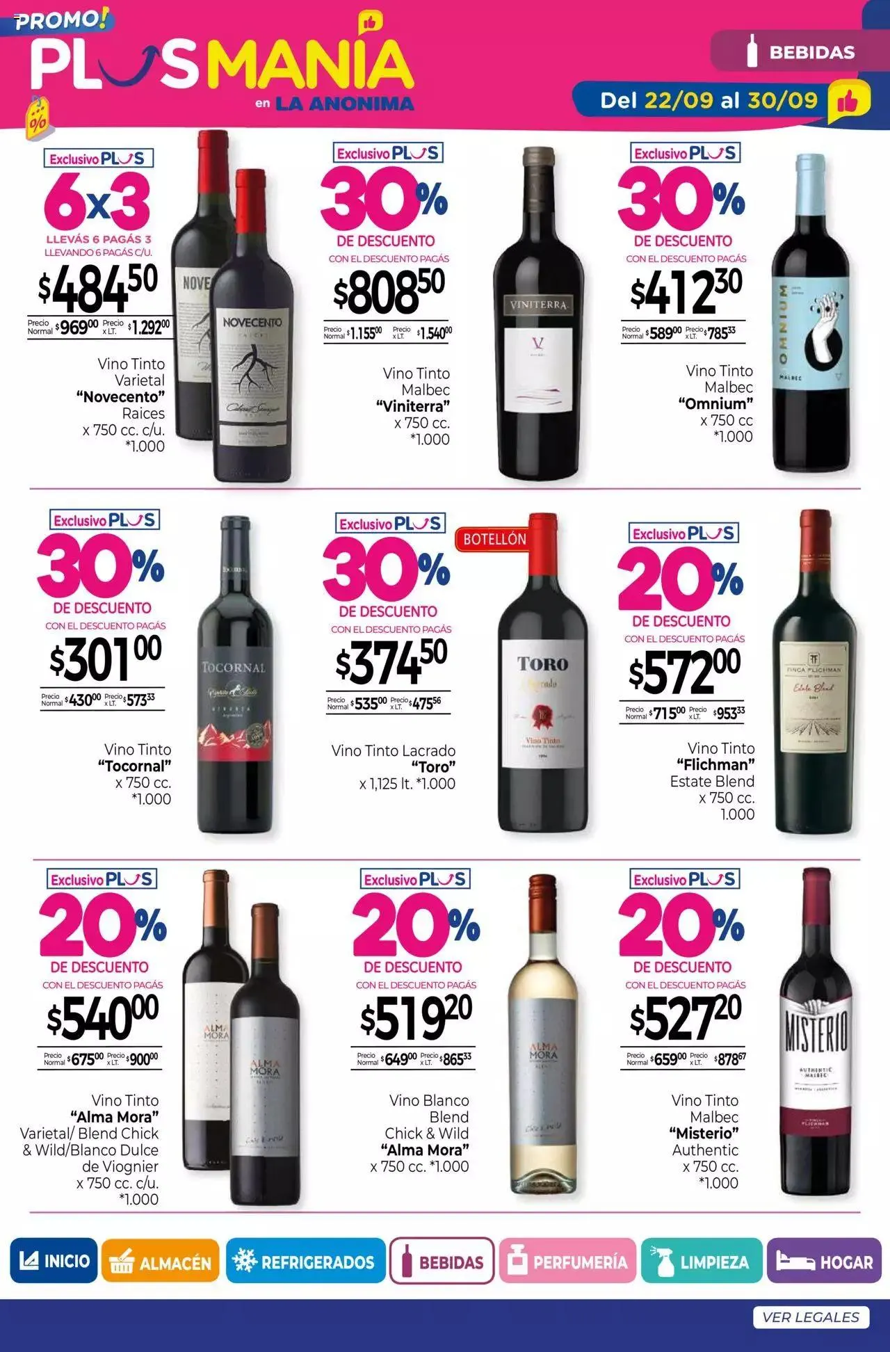 Ofertas de La Anonima - Super Ventajas - Septiembre 2022 22 de septiembre al 30 de septiembre 2023 - Página 34 del catálogo