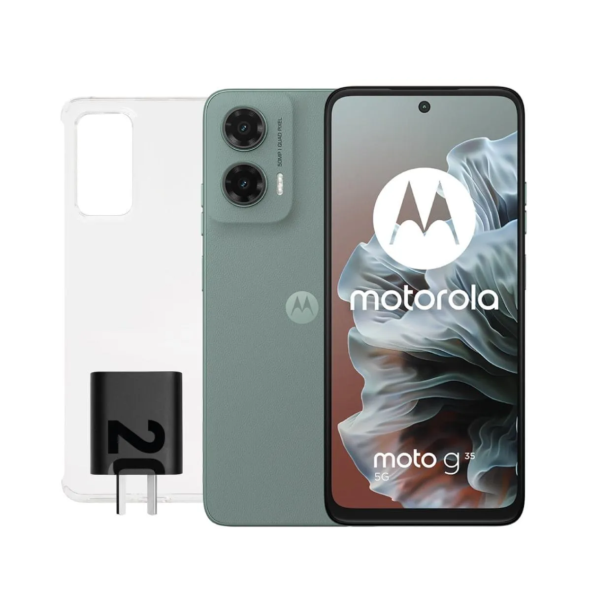 Celular Motorola Moto G35 5g Gris 4/128gb 6.72"