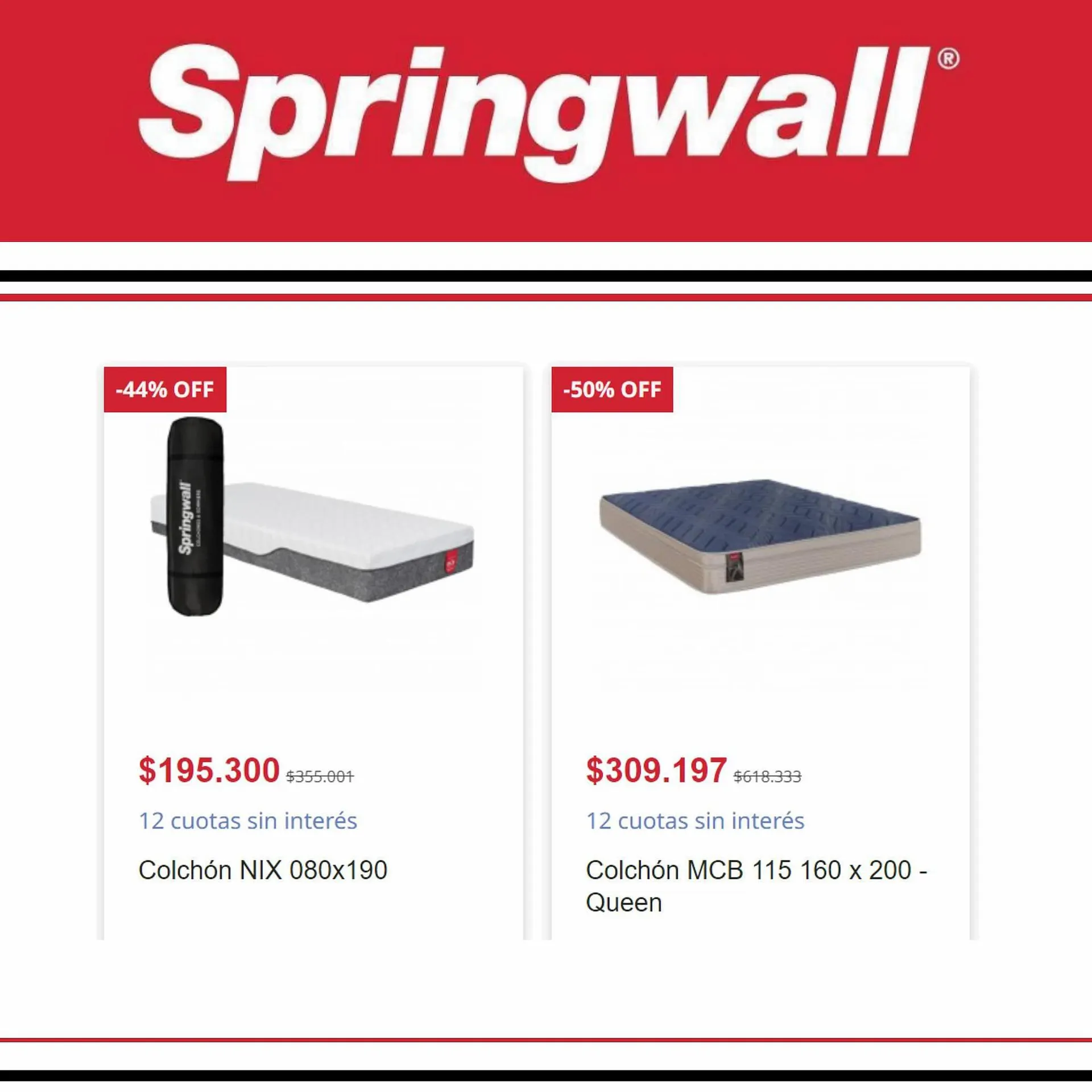 Ofertas de Catálogo Springwall 8 de septiembre al 15 de octubre 2023 - Página 8 del catálogo