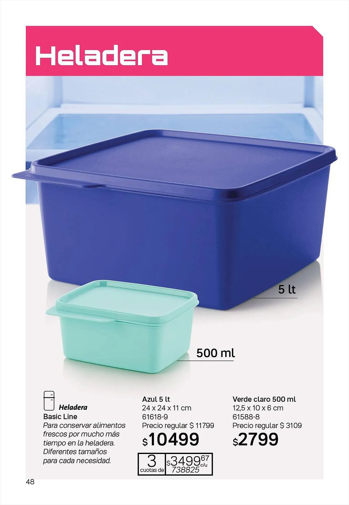 Ofertas de Catálogo Tupperware 25 de septiembre al 31 de octubre 2023 - Página 49 del catálogo