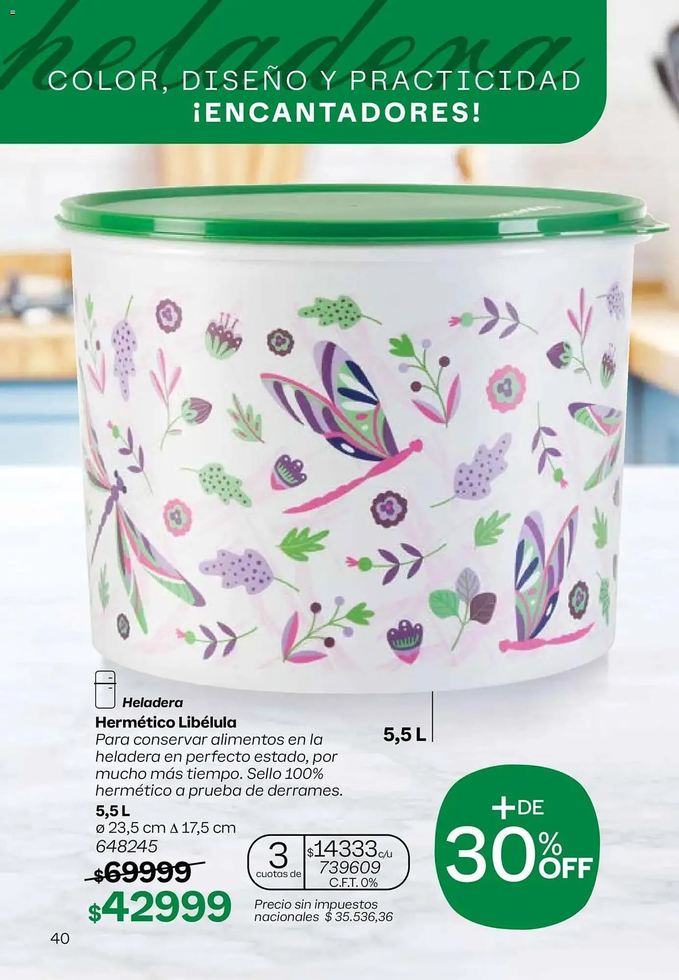 Ofertas de Folleto Tupperware 13 de octubre al 3 de noviembre 2025 - Página 41 del catálogo