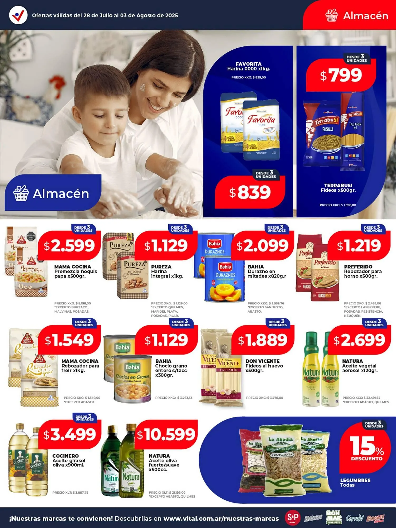 Ofertas de Catálogo Supermayorista Vital 30 de julio al 3 de agosto 2025 - Página 14 del catálogo