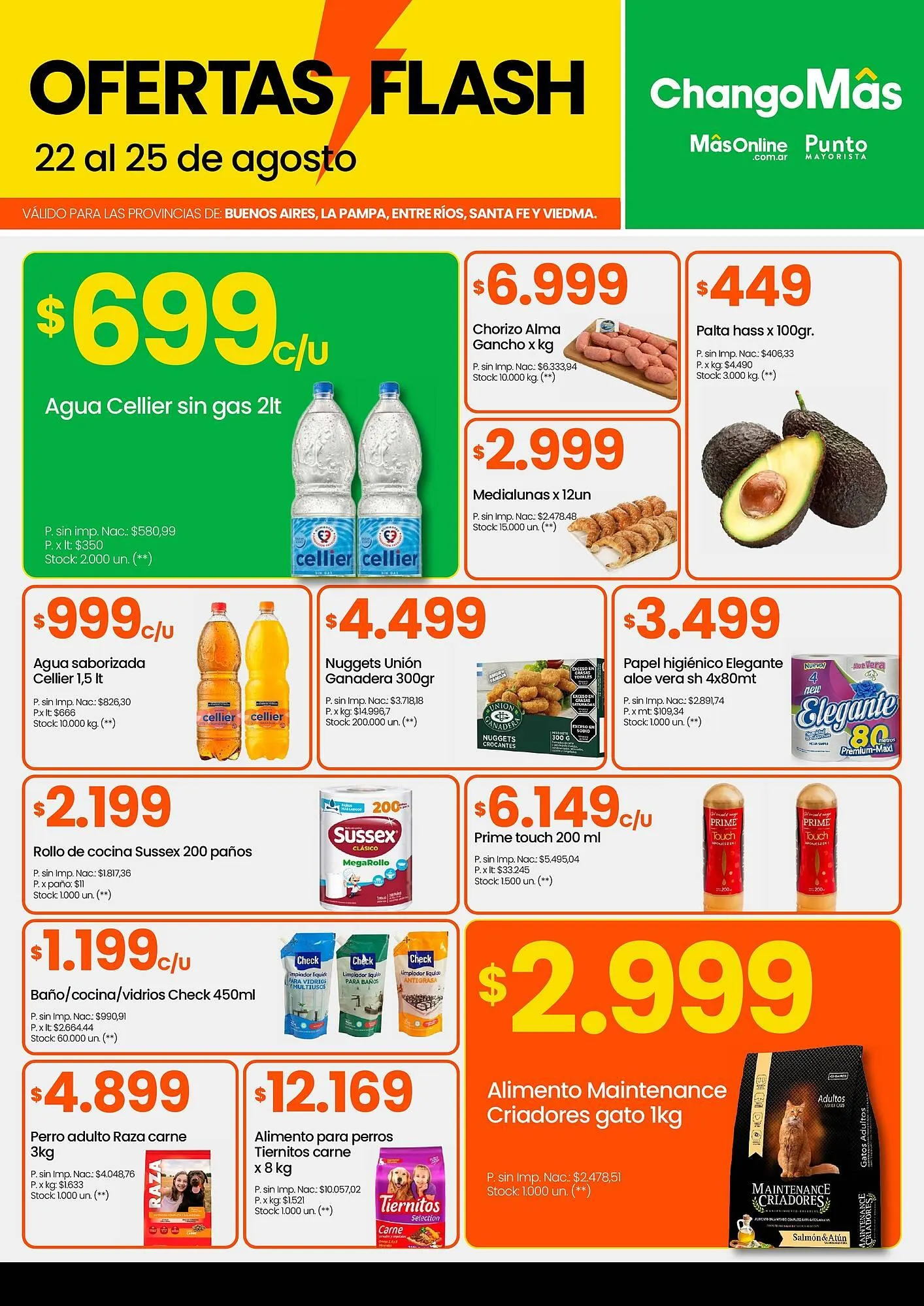 Ofertas de Catálogo Changomas 22 de agosto al 25 de agosto 2025 - Página 5 del catálogo