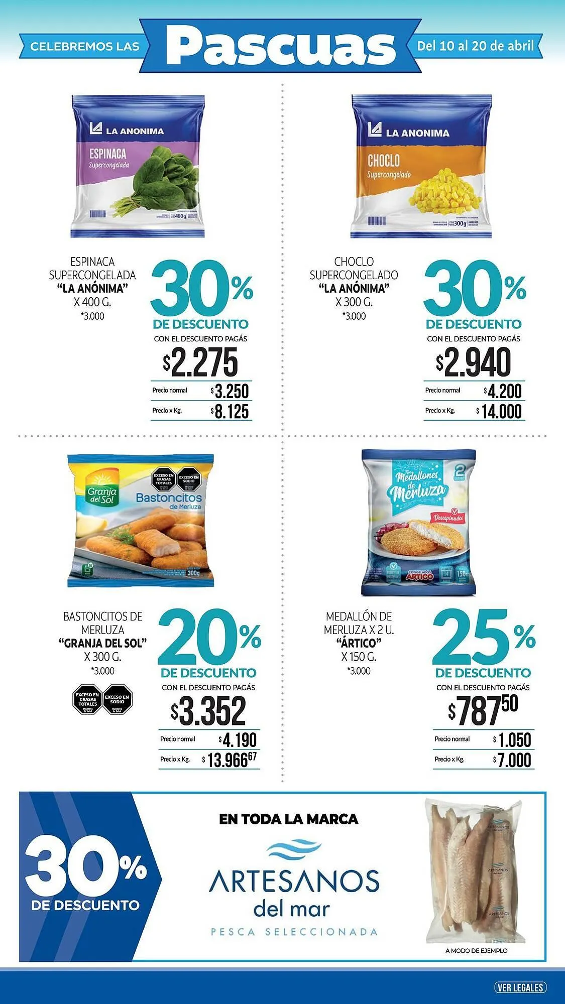 Ofertas de Catálogo La Anonima 11 de abril al 21 de abril 2025 - Página 16 del catálogo