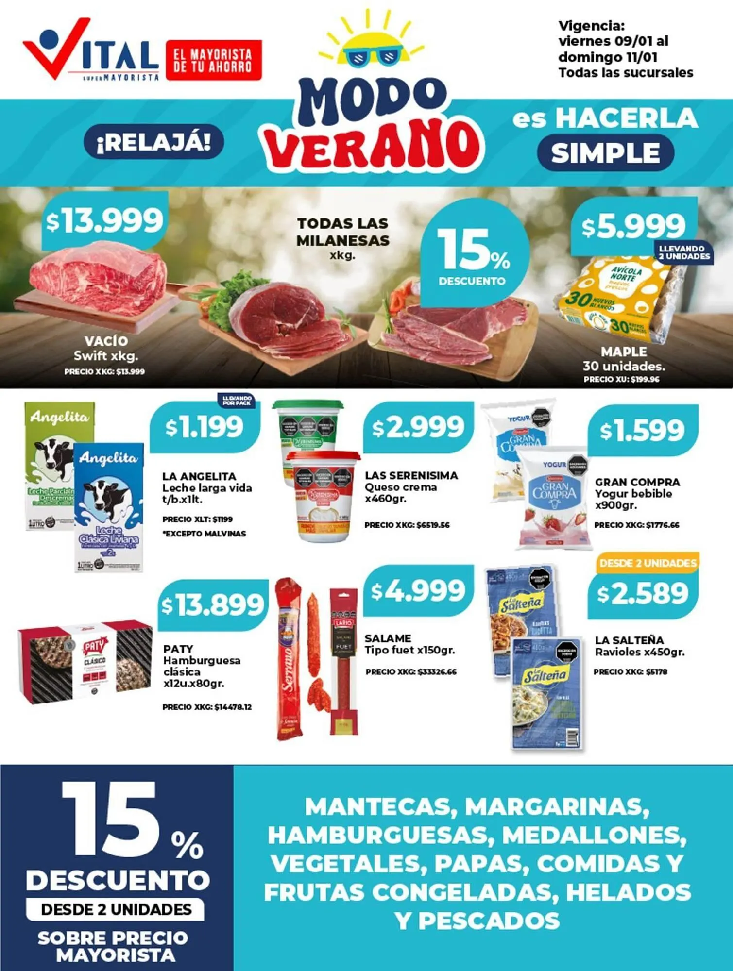 Ofertas de Catálogo Supermayorista Vital 9 de enero al 11 de enero 2026 - Página 2 del catálogo