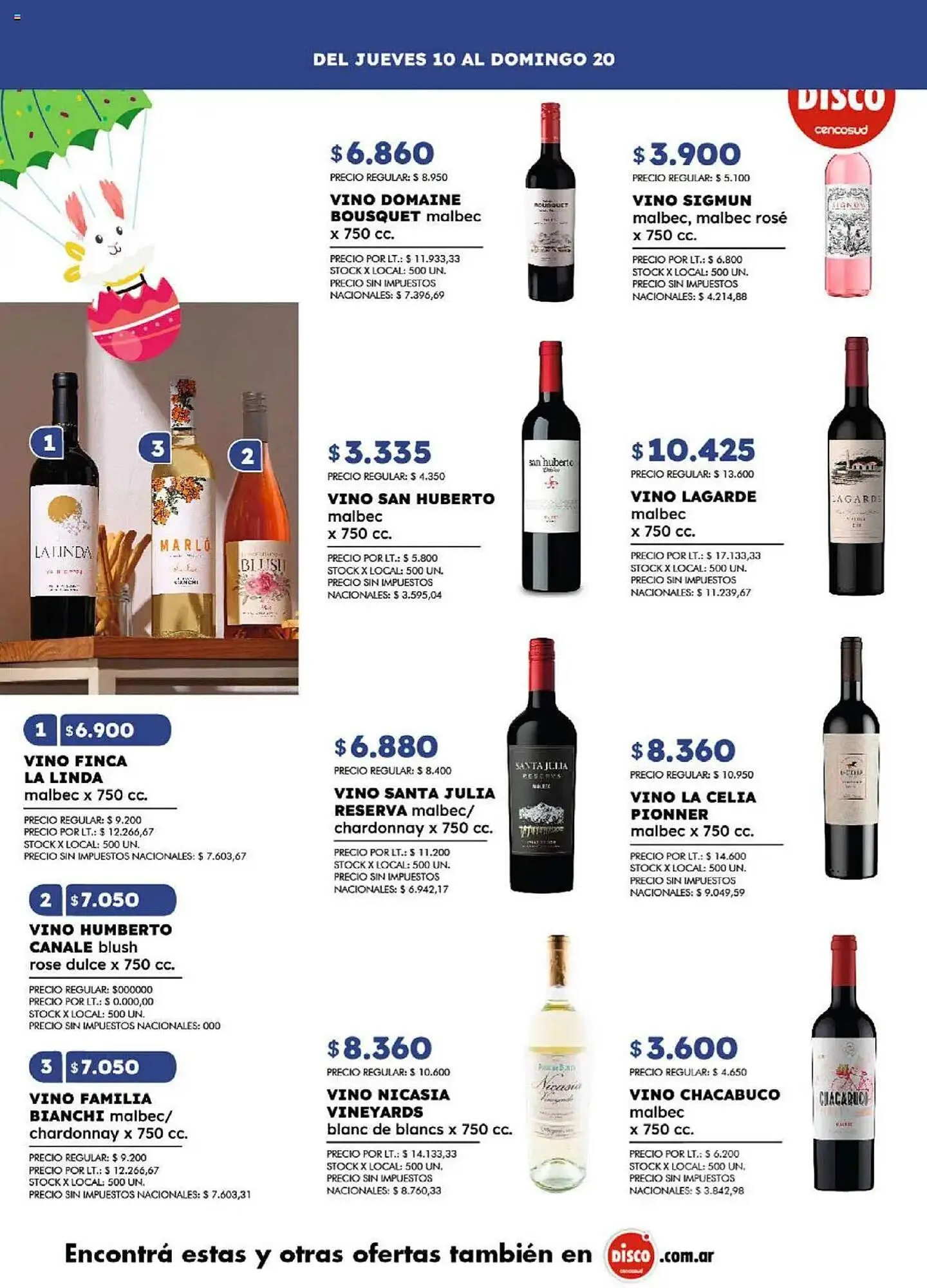 Ofertas de Catálogo Disco 10 de abril al 20 de abril 2025 - Página 17 del catálogo