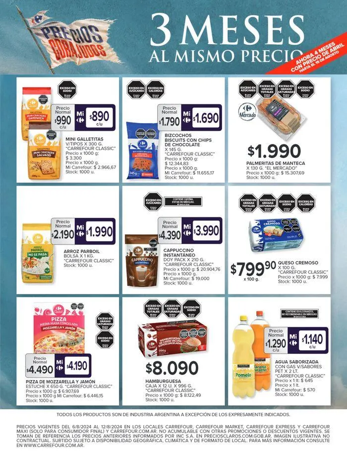 Ofertas de Catálogo Ahorro Gigante Hiper 6 de agosto al 12 de agosto 2024 - Página 28 del catálogo