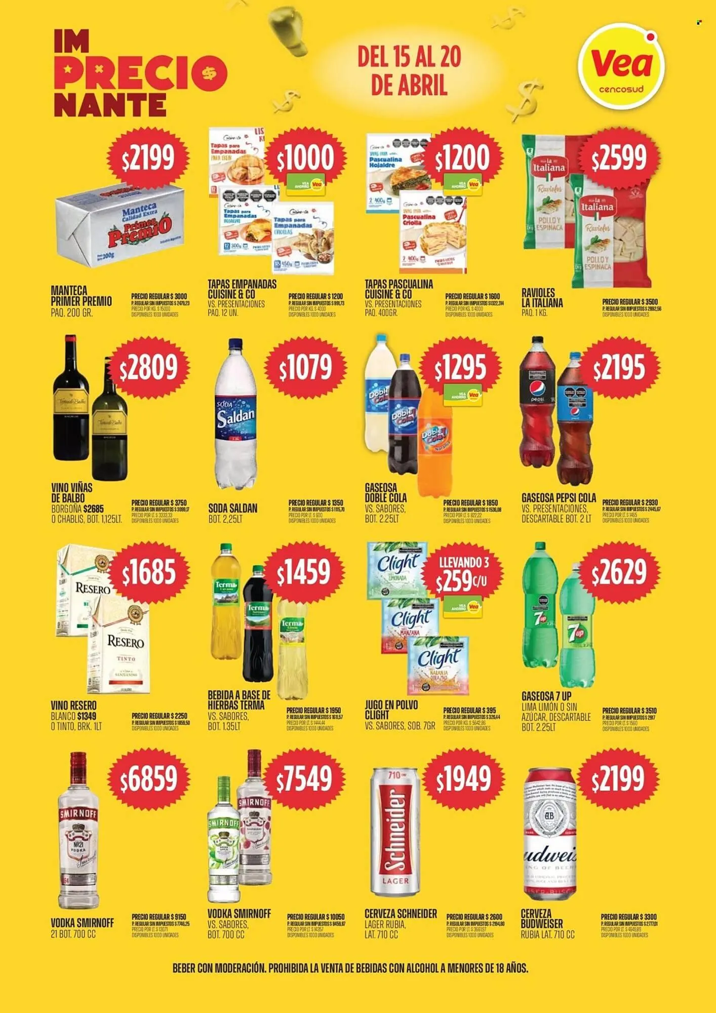 Ofertas de Catálogo Supermercados Vea 15 de abril al 20 de abril 2025 - Página 3 del catálogo