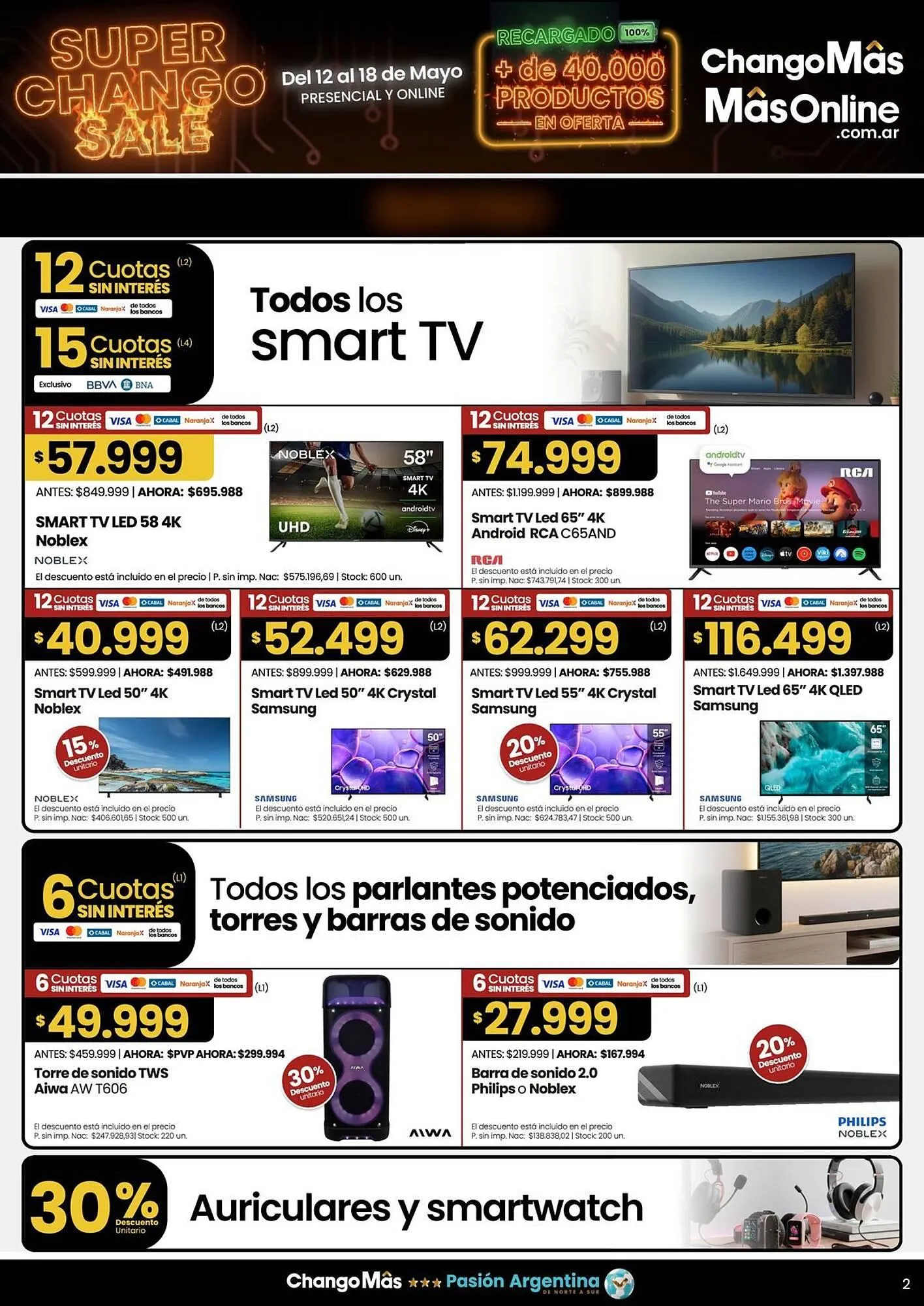 Ofertas de Catálogo Changomas 12 de mayo al 18 de mayo 2026 - Página 2 del catálogo