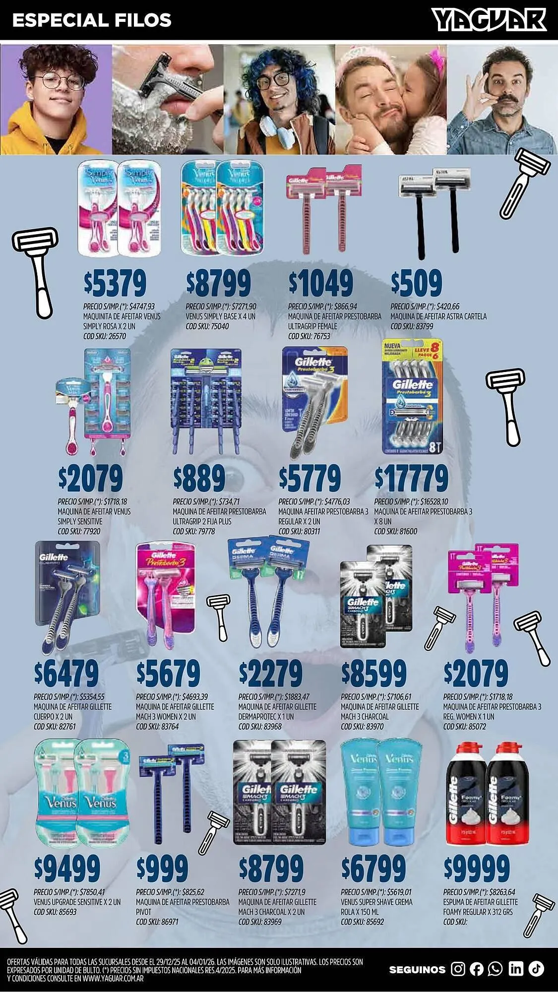 Ofertas de Catálogo Supermercados Yaguar 29 de diciembre al 4 de enero 2026 - Página 6 del catálogo