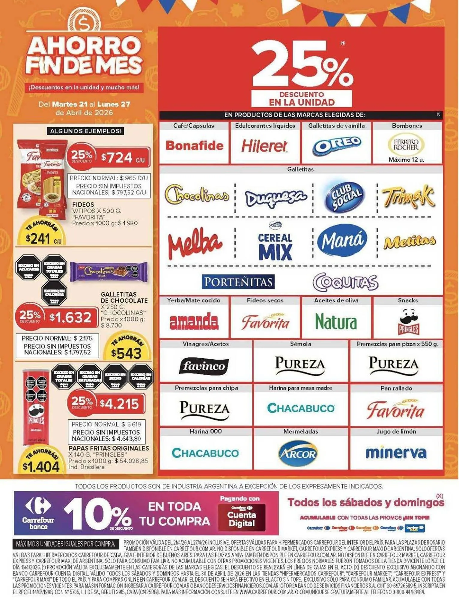 Ofertas de Catálogo Carrefour 21 de abril al 28 de abril 2026 - Página 9 del catálogo