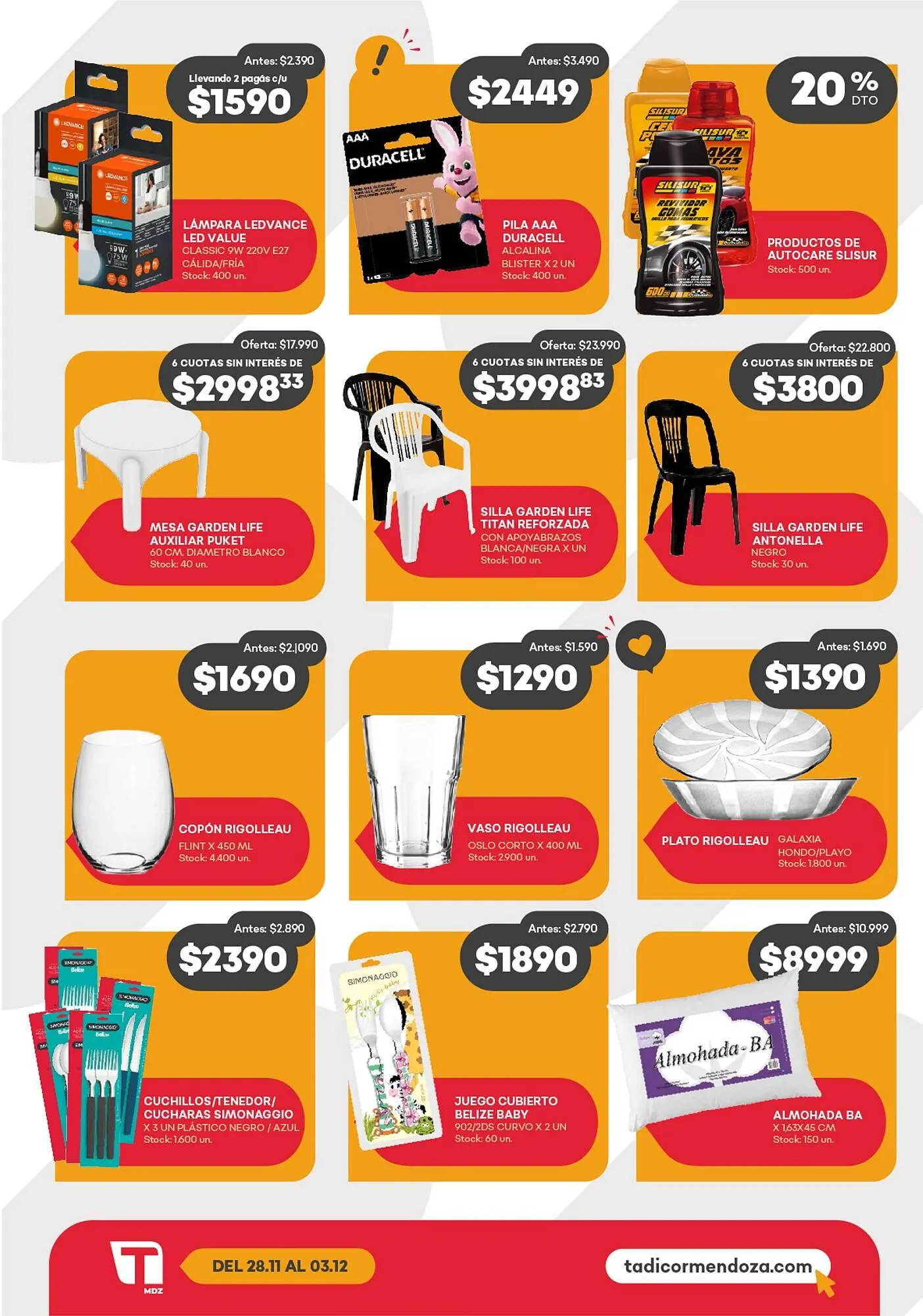 Ofertas de Catálogo Supermercados Tadicor 28 de noviembre al 3 de diciembre 2024 - Página 8 del catálogo