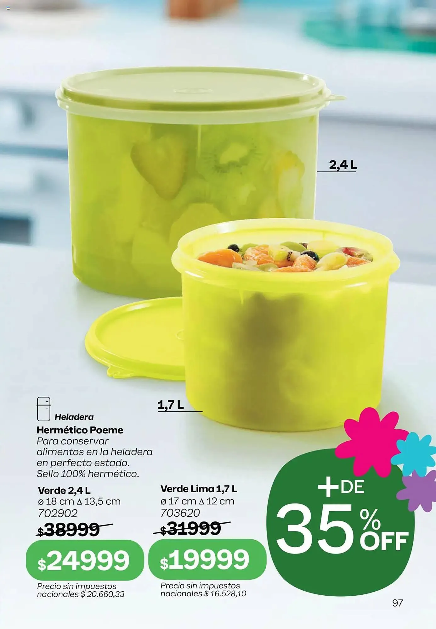 Ofertas de Folleto Tupperware 21 de septiembre al 5 de octubre 2025 - Página 98 del catálogo
