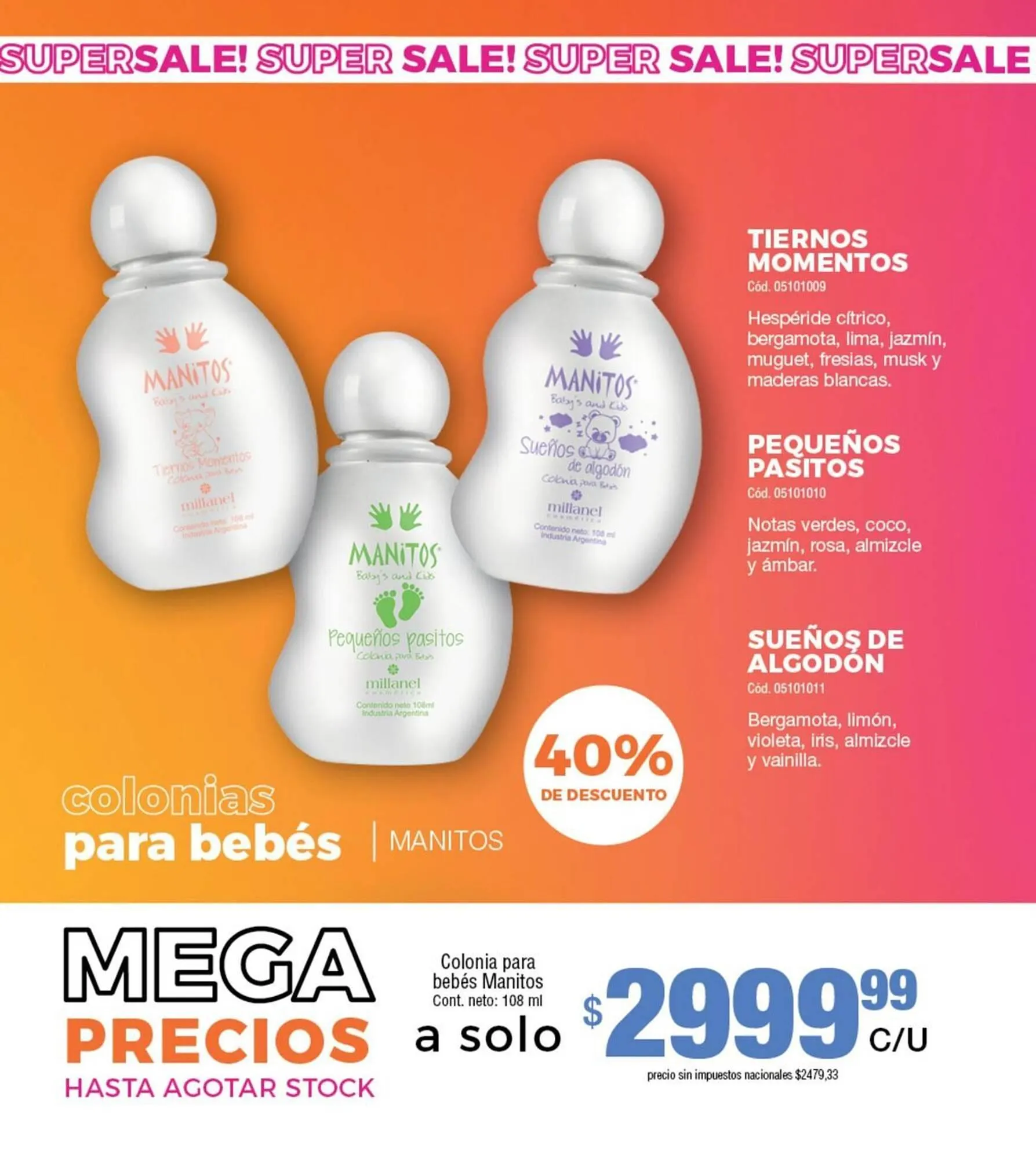 Ofertas de Catálogo Millanel Cosmética 2 de febrero al 1 de marzo 2026 - Página 110 del catálogo