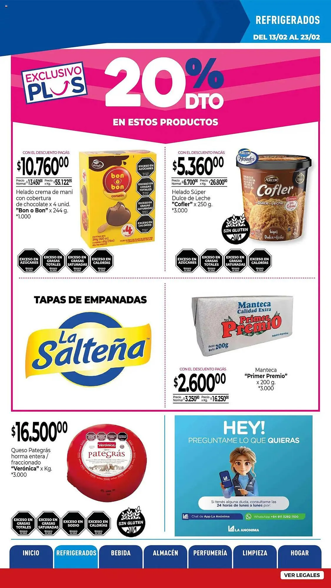 Ofertas de Catálogo La Anonima 13 de febrero al 23 de febrero 2025 - Página 5 del catálogo