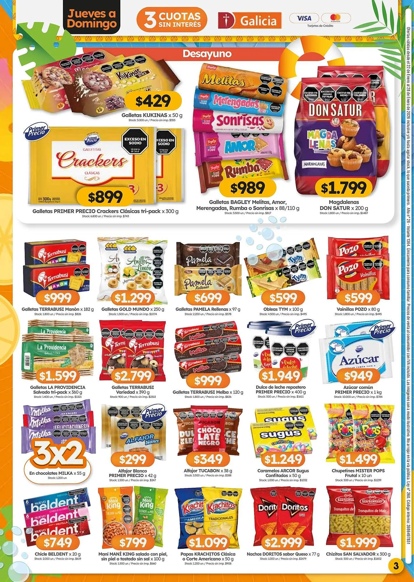 Ofertas de Folleto Cordiez 22 de enero al 28 de enero 2026 - Página 3 del catálogo