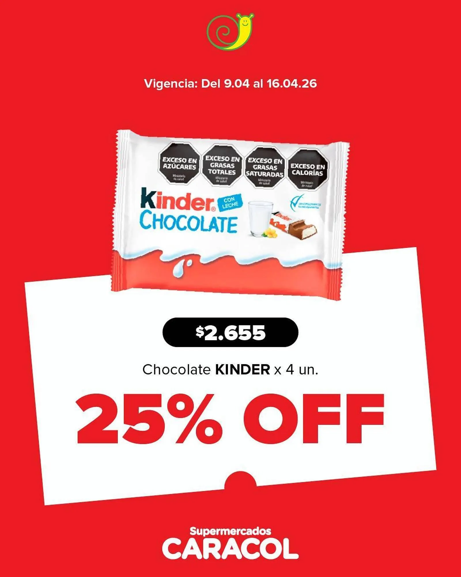 Ofertas de Catálogo Supermercados Caracol 9 de abril al 16 de abril 2026 - Página 4 del catálogo
