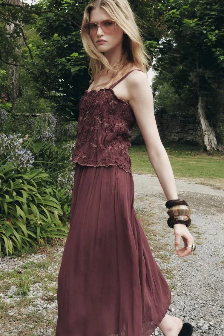 VESTIDO BORDADOS ZW COLLECTION