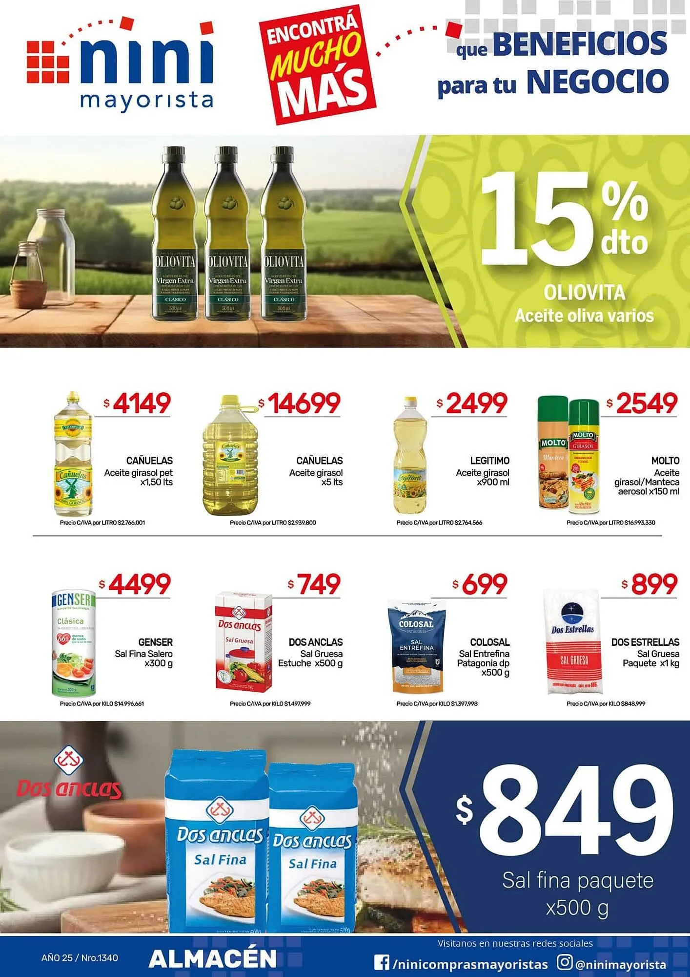 Ofertas de Catálogo Nini Mayorista 30 de diciembre al 4 de enero 2026 - Página 17 del catálogo