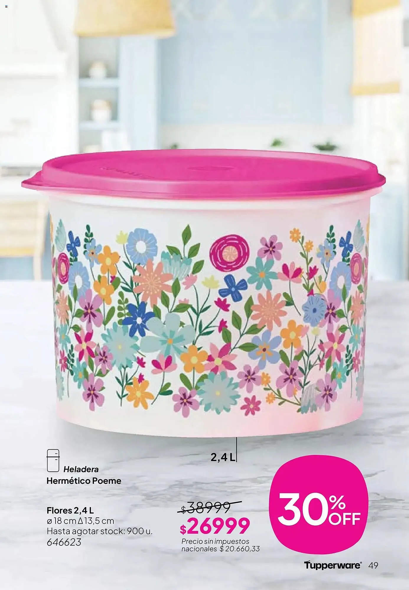 Ofertas de Folleto Tupperware 24 de noviembre al 31 de diciembre 2025 - Página 50 del catálogo