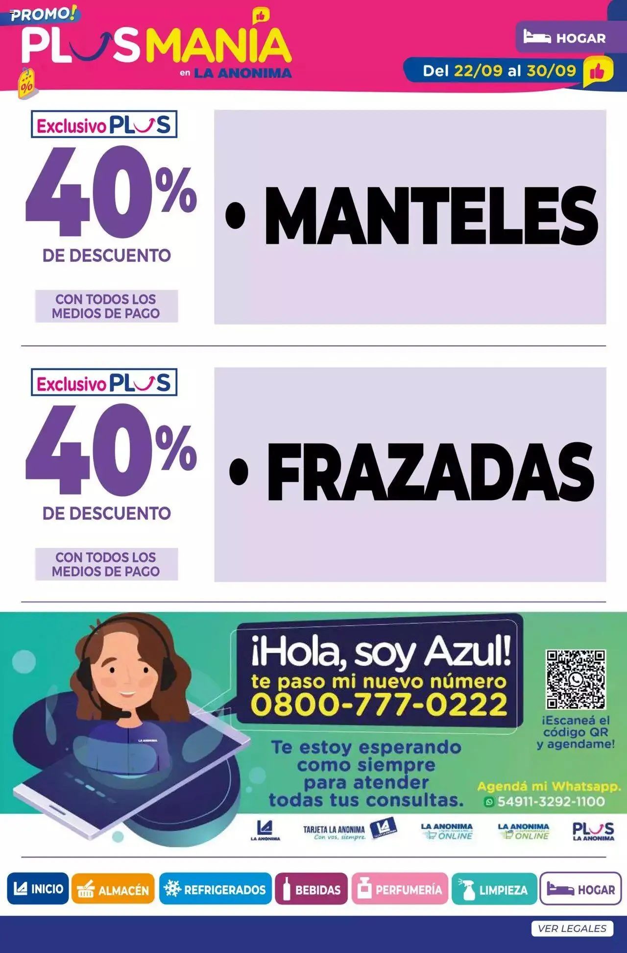 Ofertas de La Anonima - Super Ventajas - Septiembre 2022 22 de septiembre al 30 de septiembre 2023 - Página 63 del catálogo