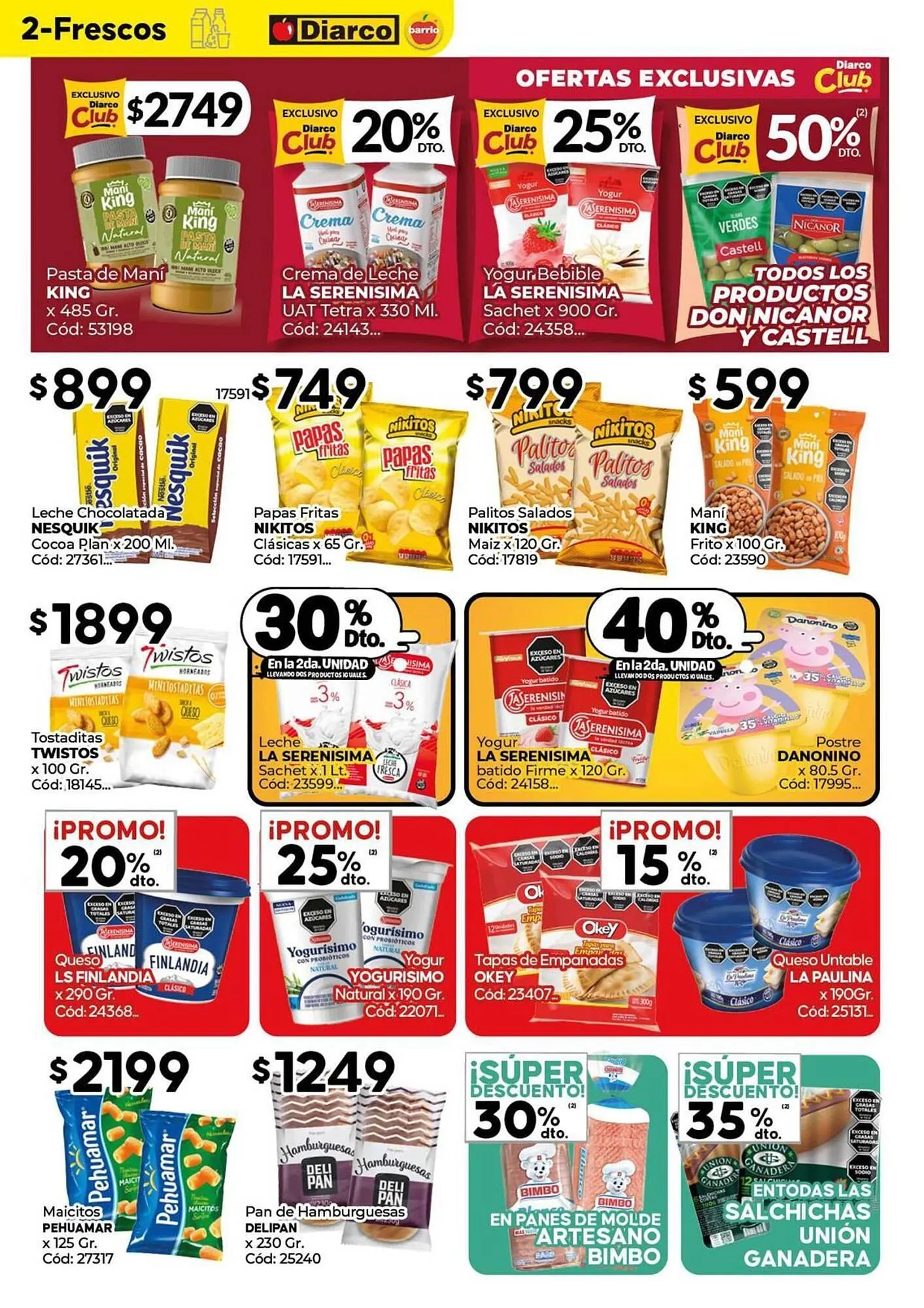 Ofertas de Catálogo Diarco 30 de marzo al 4 de abril 2025 - Página 2 del catálogo