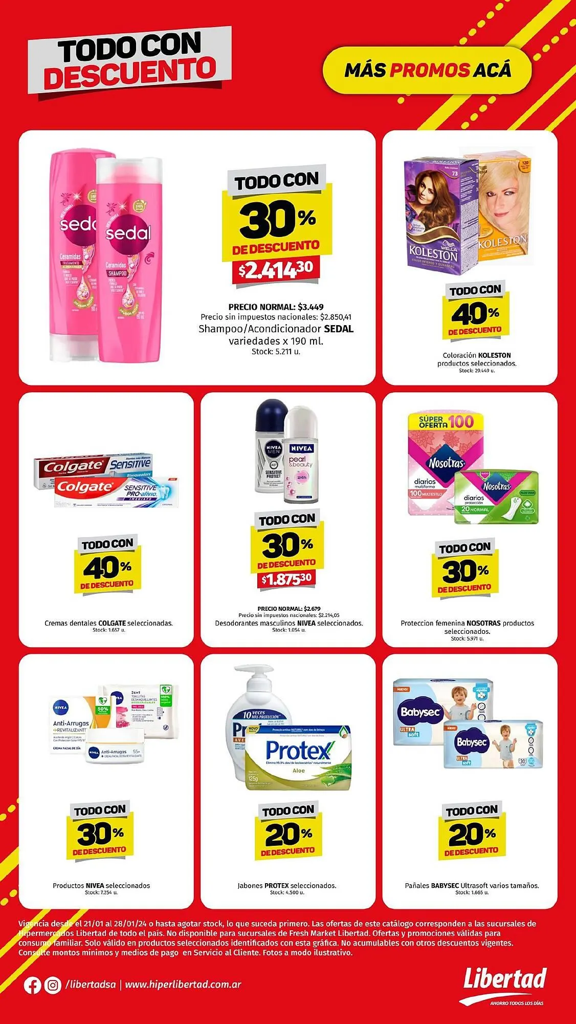 Ofertas de Catálogo Hipermercado Libertad 22 de enero al 4 de febrero 2026 - Página 4 del catálogo