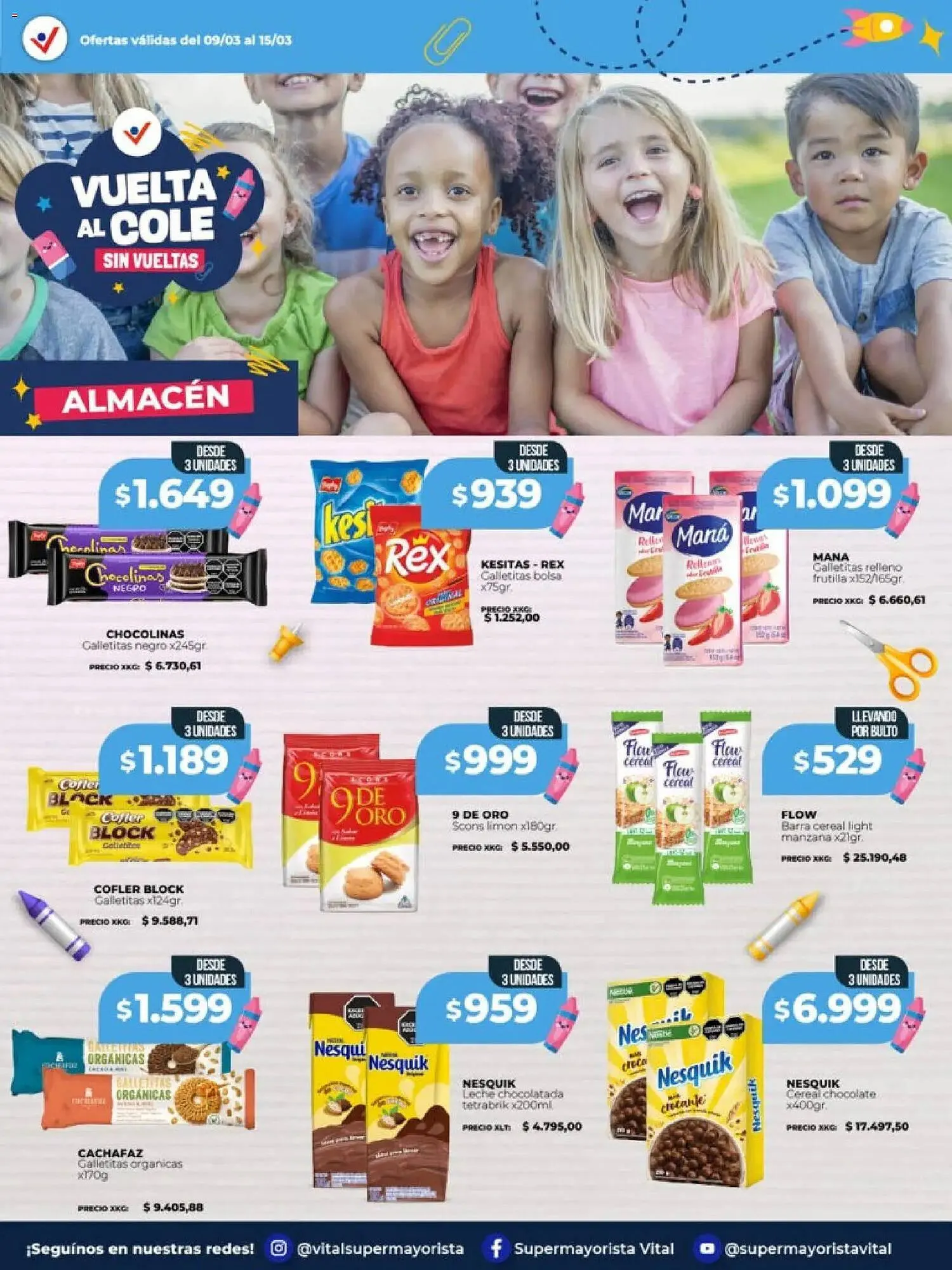 Ofertas de Catálogo Supermayorista Vital 9 de marzo al 15 de marzo 2026 - Página 10 del catálogo