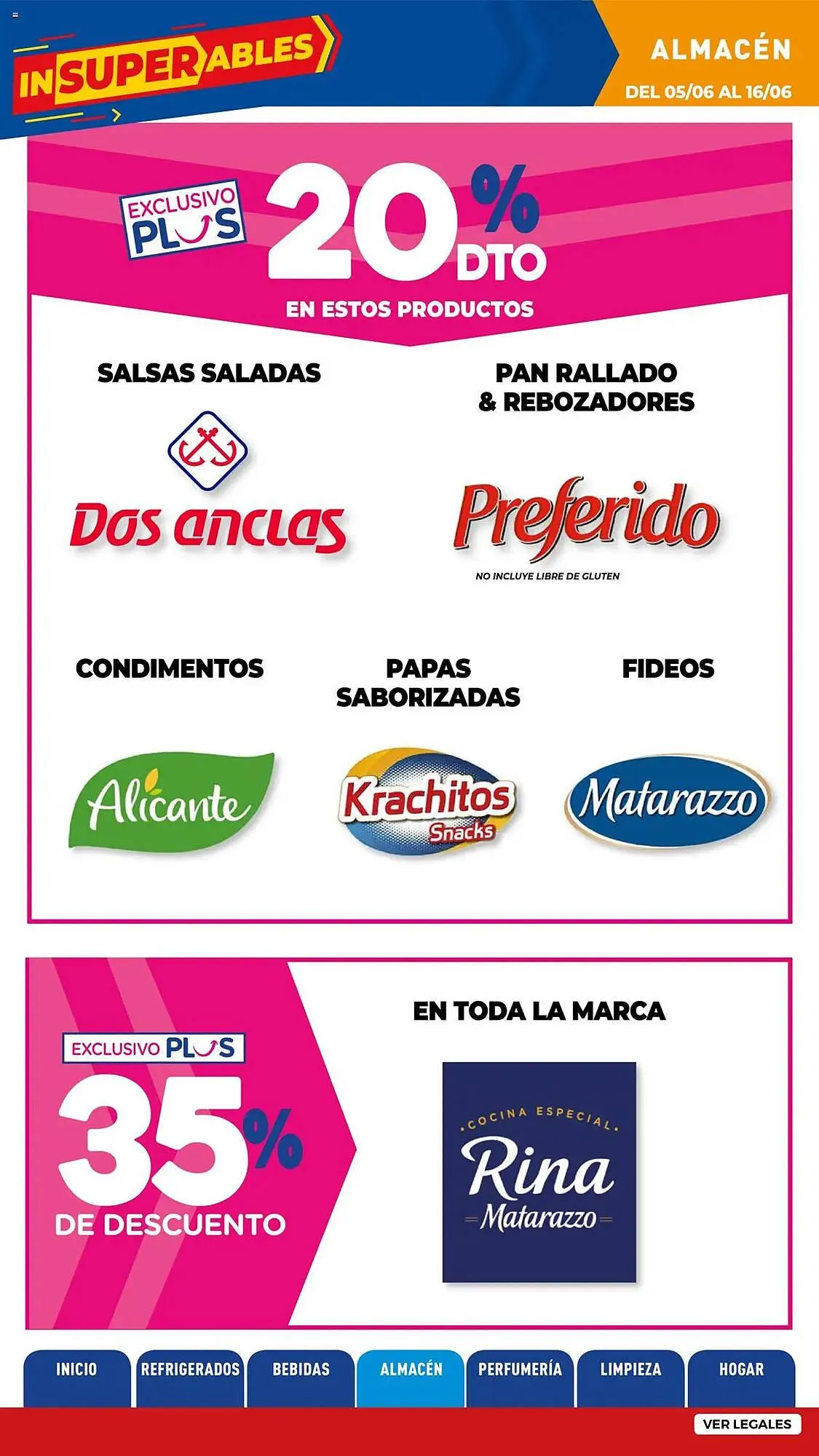 Ofertas de Catálogo La Anonima 5 de junio al 16 de junio 2025 - Página 20 del catálogo