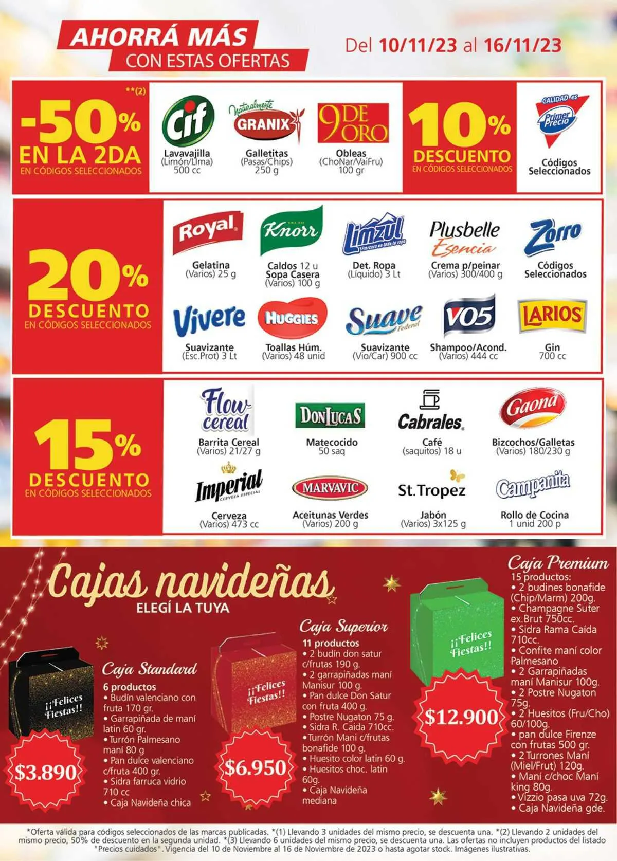 Ofertas de Catálogo Supermercados Aiello 10 de noviembre al 16 de noviembre 2023 - Página 3 del catálogo