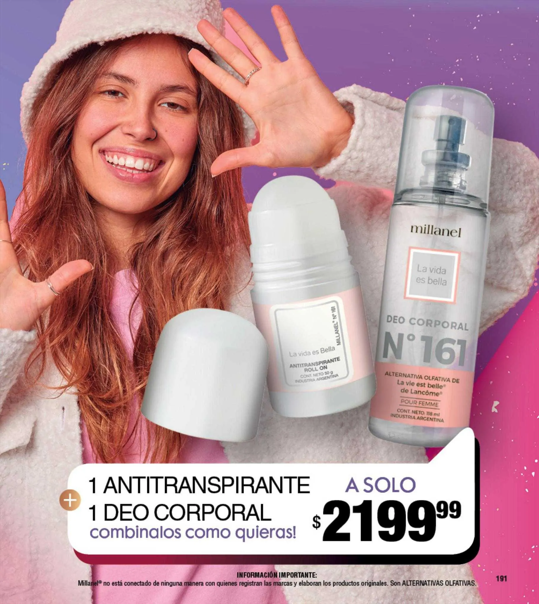 Ofertas de Catálogo Millanel Cosmética 21 de julio al 31 de julio 2023 - Página 191 del catálogo