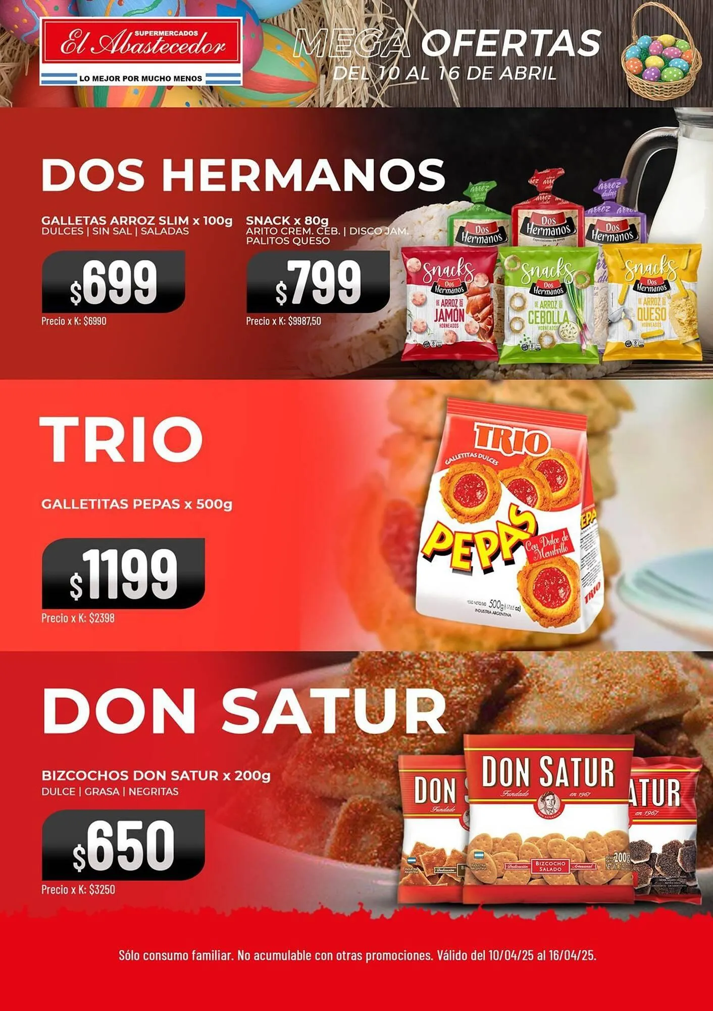 Ofertas de Catálogo El Abastecedor 10 de abril al 16 de abril 2025 - Página 7 del catálogo