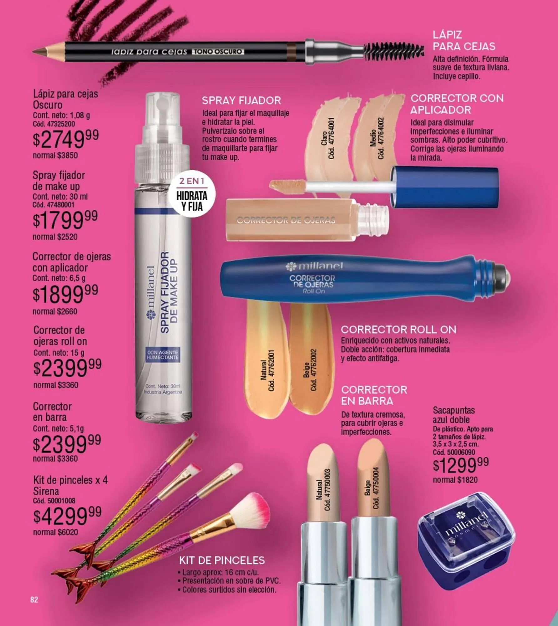 Ofertas de Catálogo Millanel Cosmética 16 de octubre al 12 de noviembre 2023 - Página 82 del catálogo