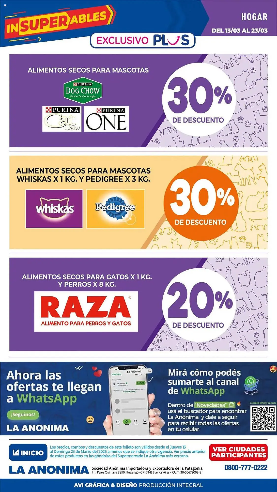 Ofertas de Catálogo La Anonima 13 de marzo al 23 de marzo 2025 - Página 36 del catálogo