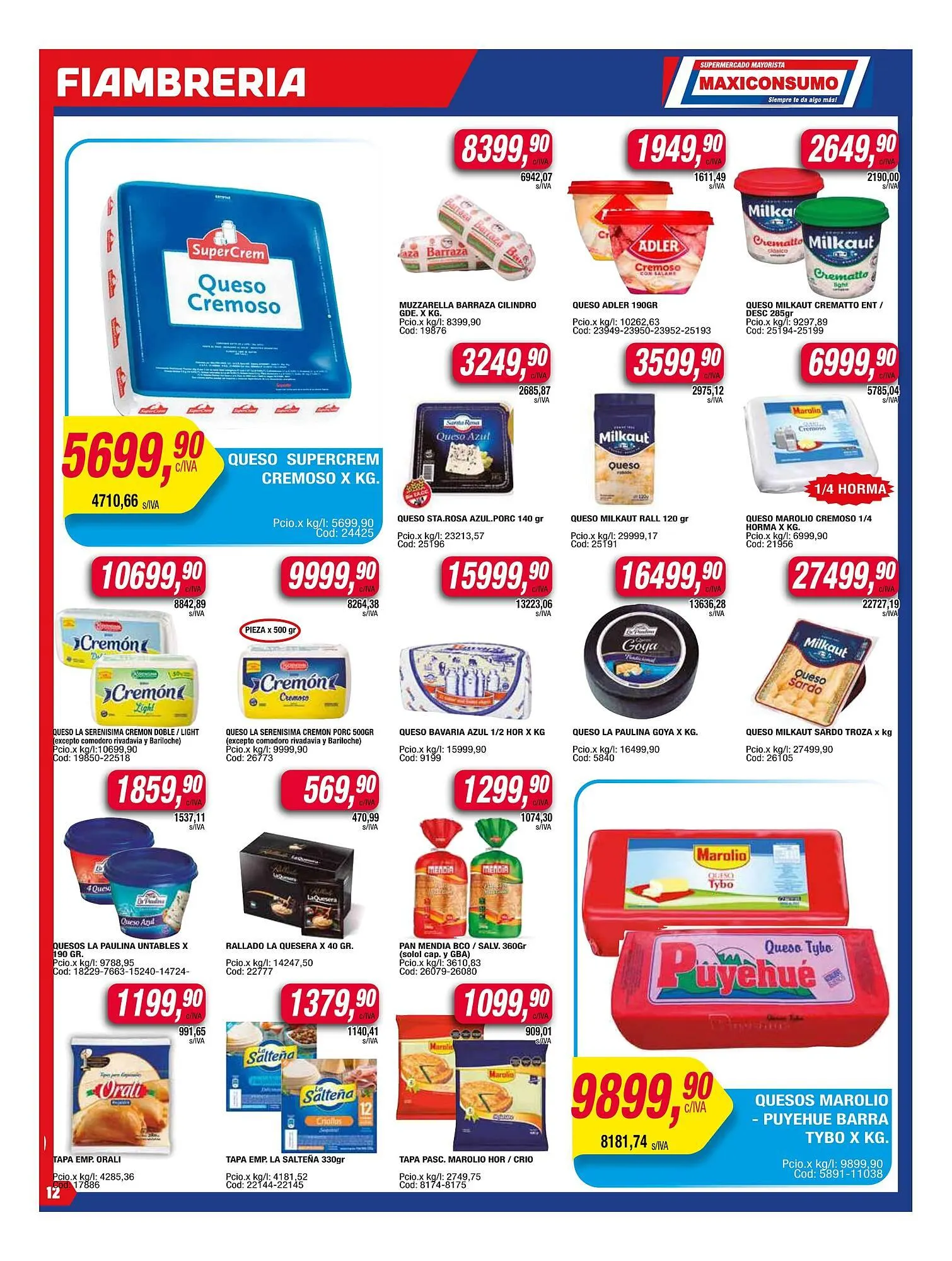 Ofertas de Catálogo Maxiconsumo 11 de agosto al 17 de agosto 2025 - Página 12 del catálogo