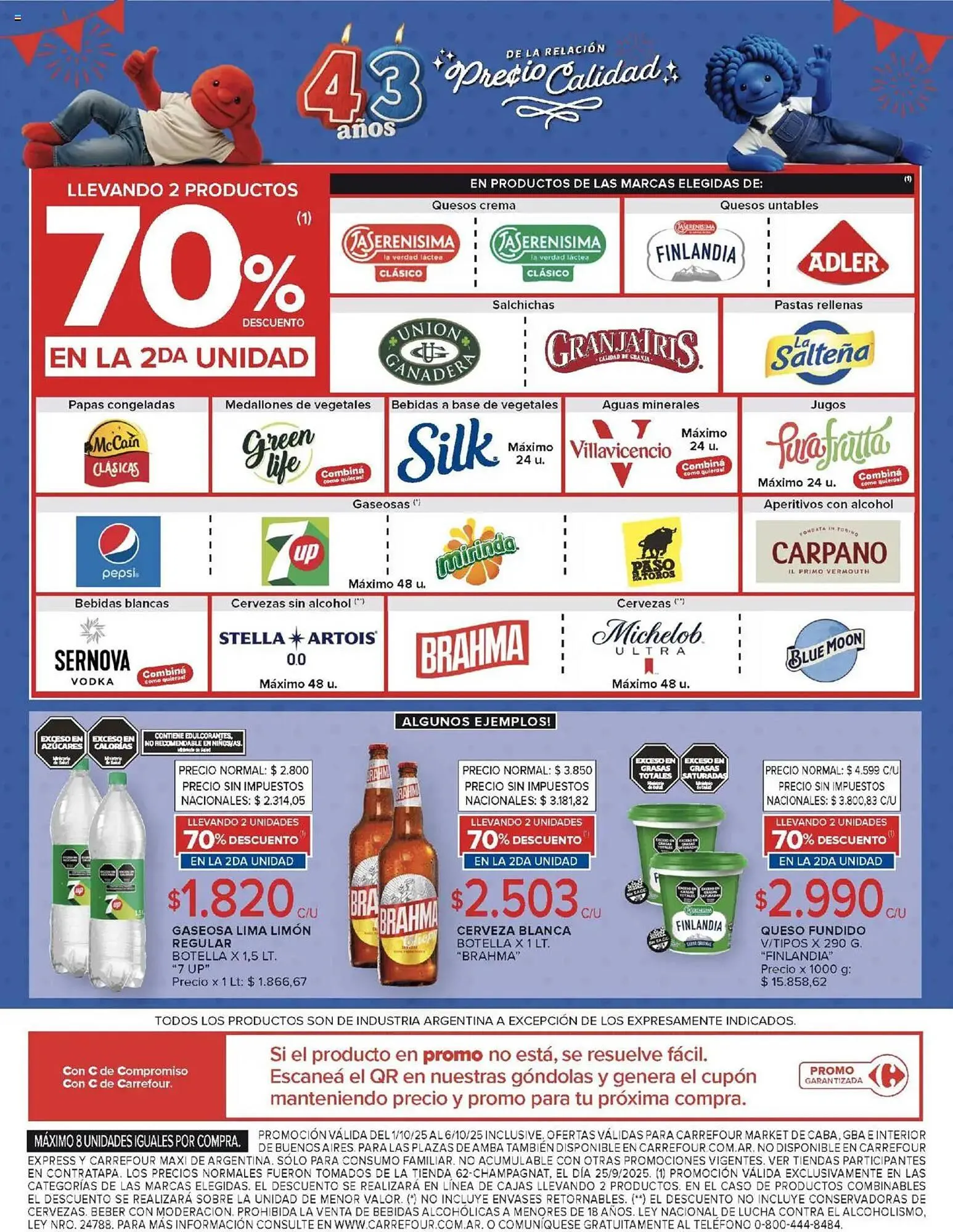 Ofertas de Folleto Carrefour Market 1 de octubre al 6 de octubre 2025 - Página 6 del catálogo