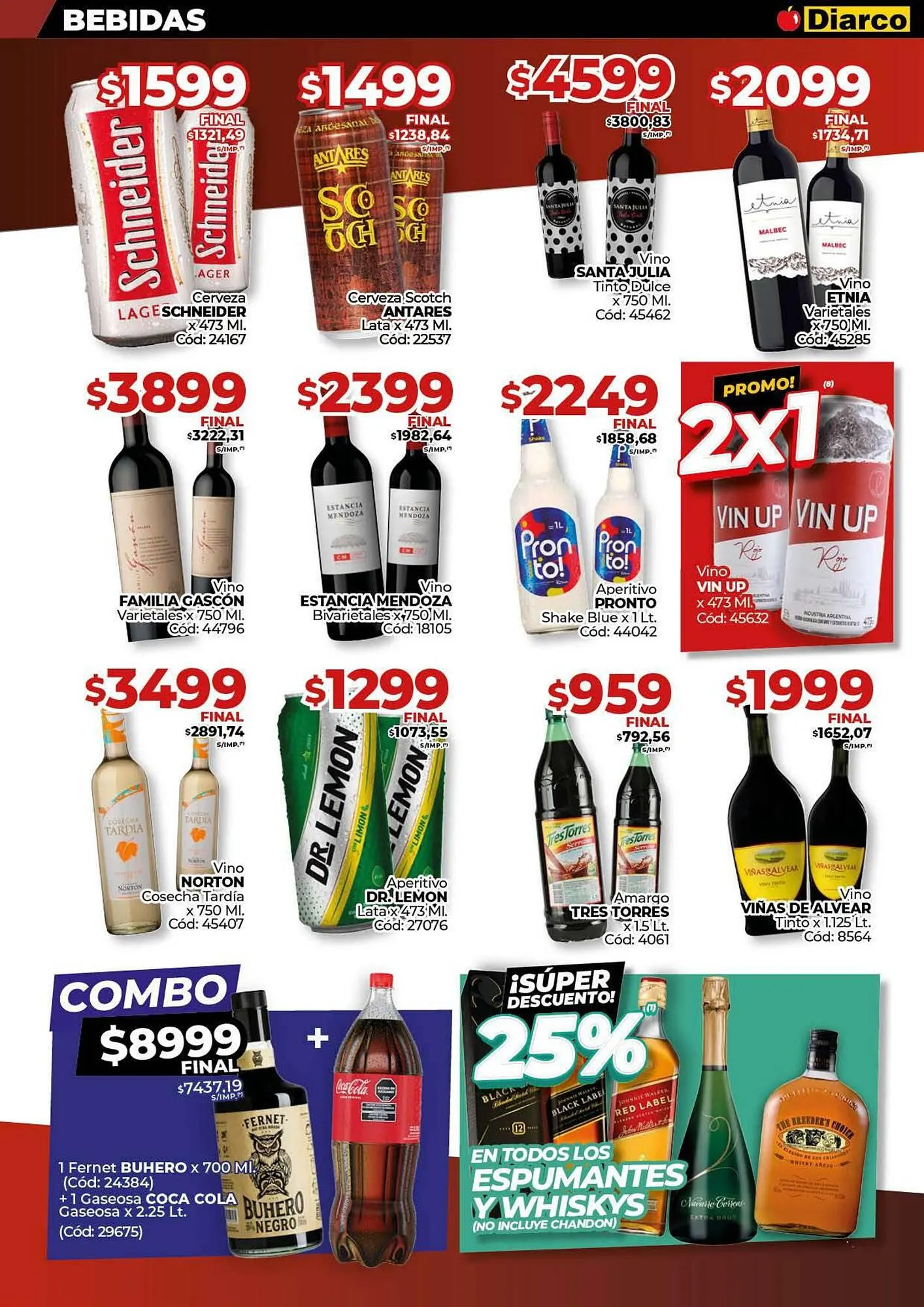 Ofertas de Catálogo Diarco 19 de mayo al 25 de mayo 2025 - Página 9 del catálogo