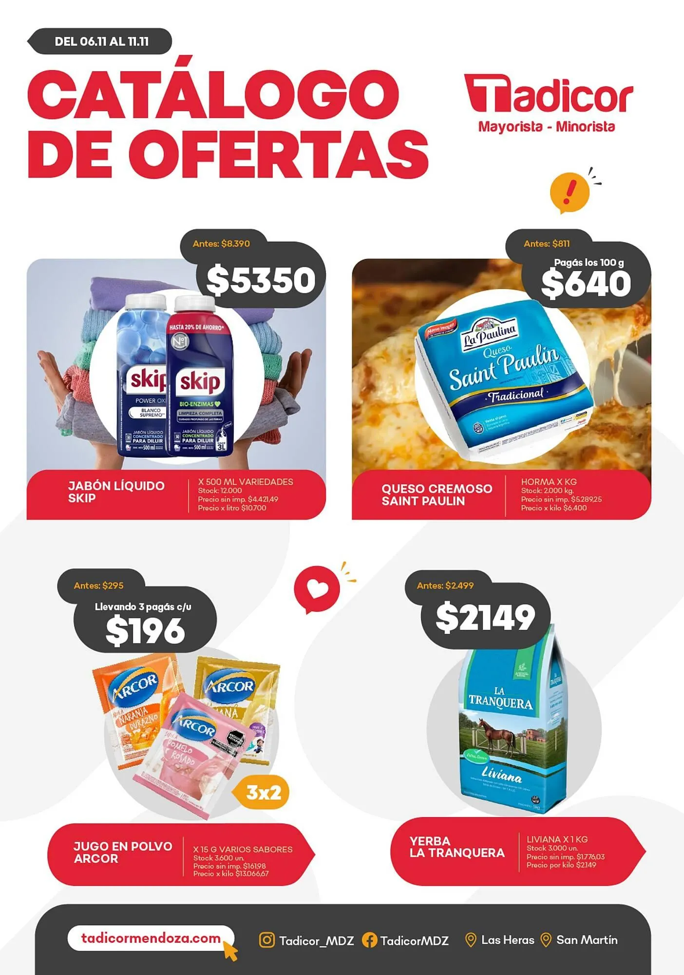 Catálogo Supermercados Tadicor - 1