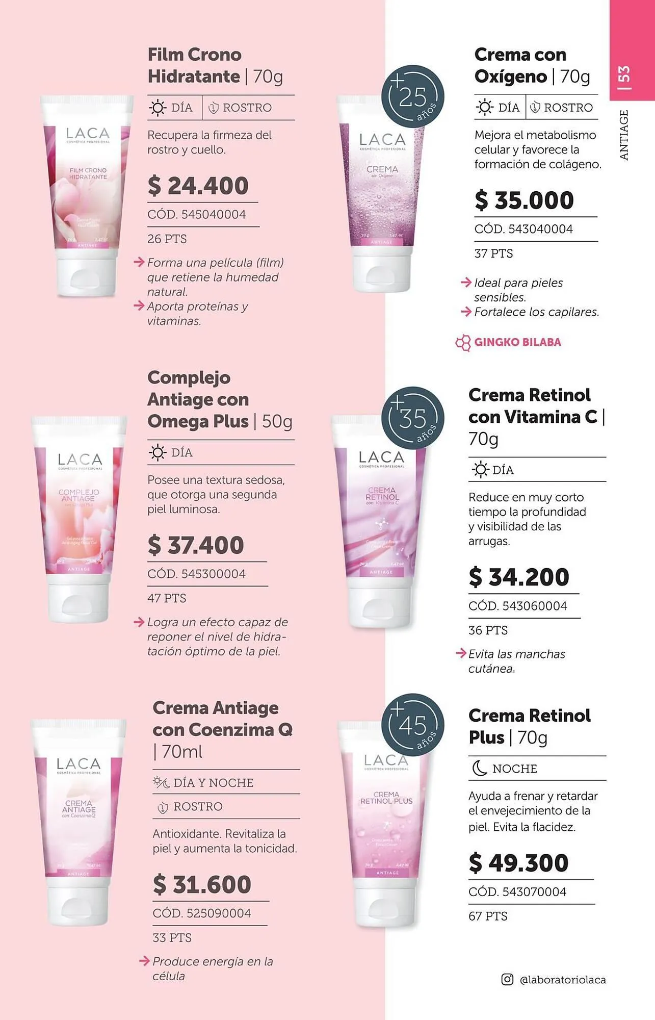 Ofertas de Catálogo Laboratorio LACA 3 de octubre al 31 de enero 2026 - Página 53 del catálogo