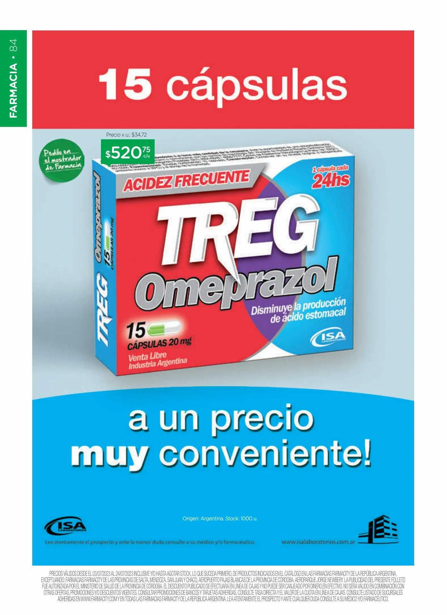 Ofertas de Catálogo Farmacity 7 de julio al 25 de julio 2023 - Página 83 del catálogo