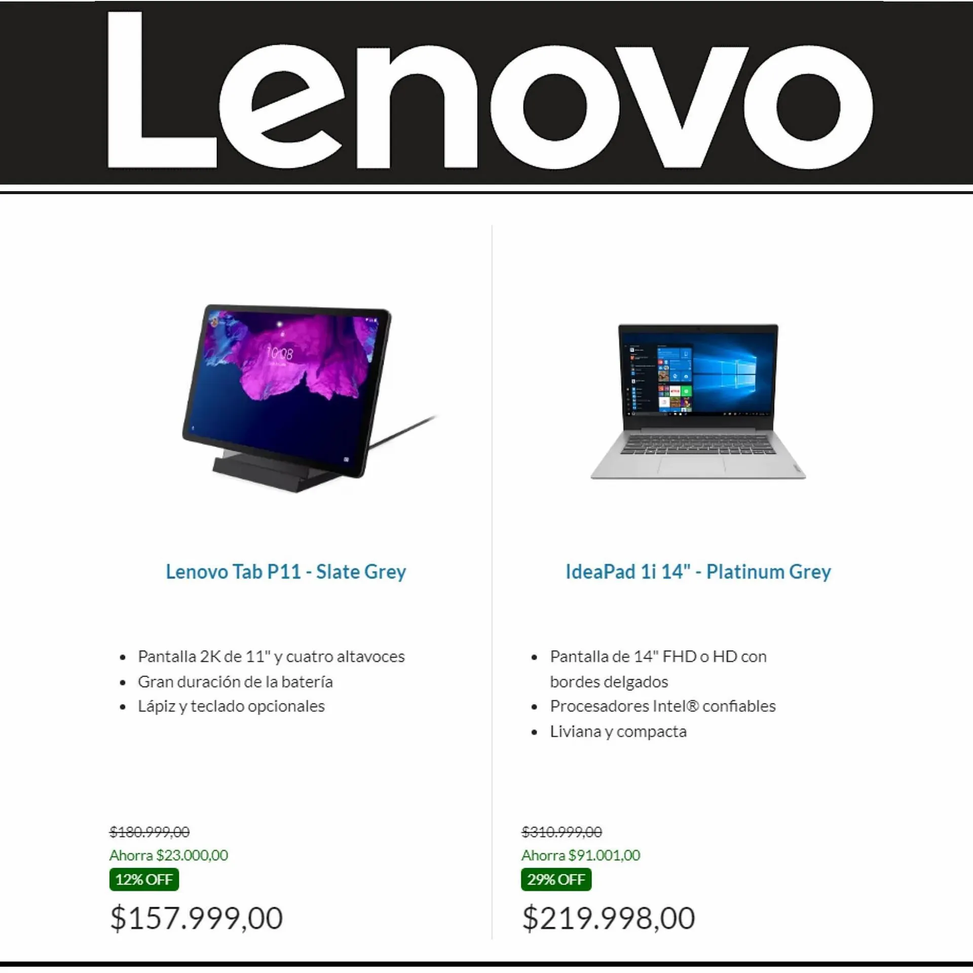 Ofertas de Catálogo Lenovo 8 de agosto al 31 de agosto 2023 - Página 5 del catálogo