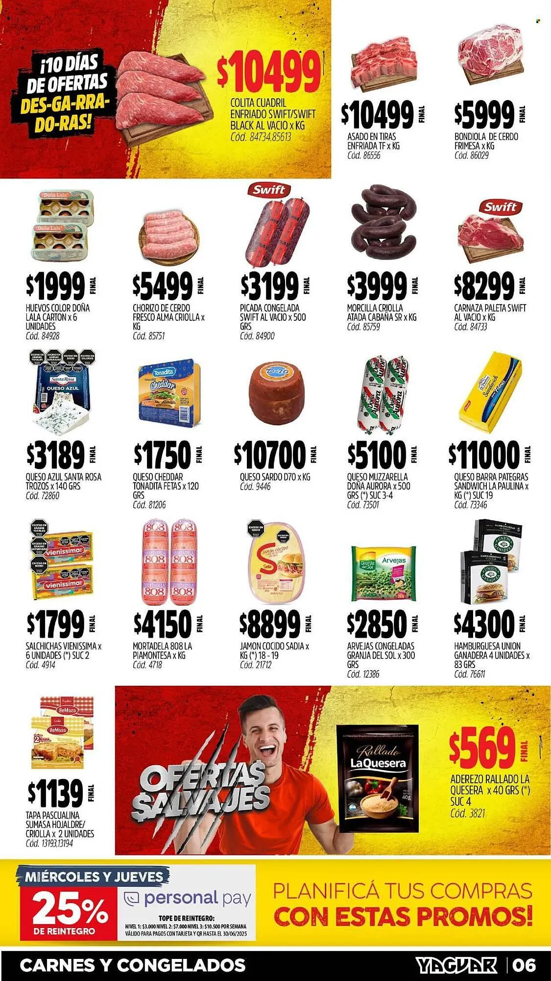 Ofertas de Catálogo Supermercados Yaguar 5 de mayo al 11 de mayo 2025 - Página 6 del catálogo