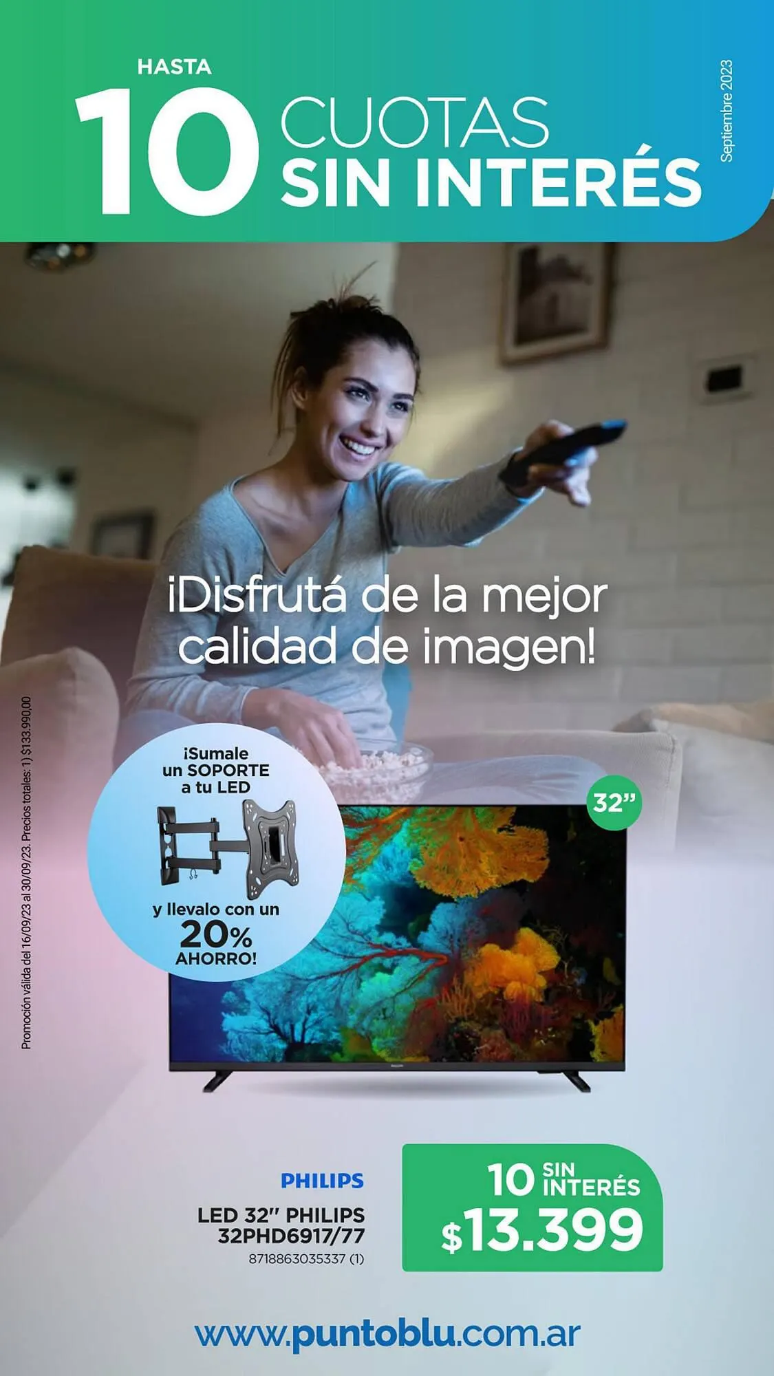 Ofertas de Catálogo Punto Blu 18 de septiembre al 30 de septiembre 2023 - Página 10 del catálogo