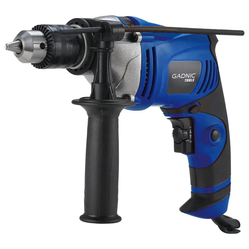 Taladro Percutor Gadnic TL80 Regulable Con Guia y Mechas