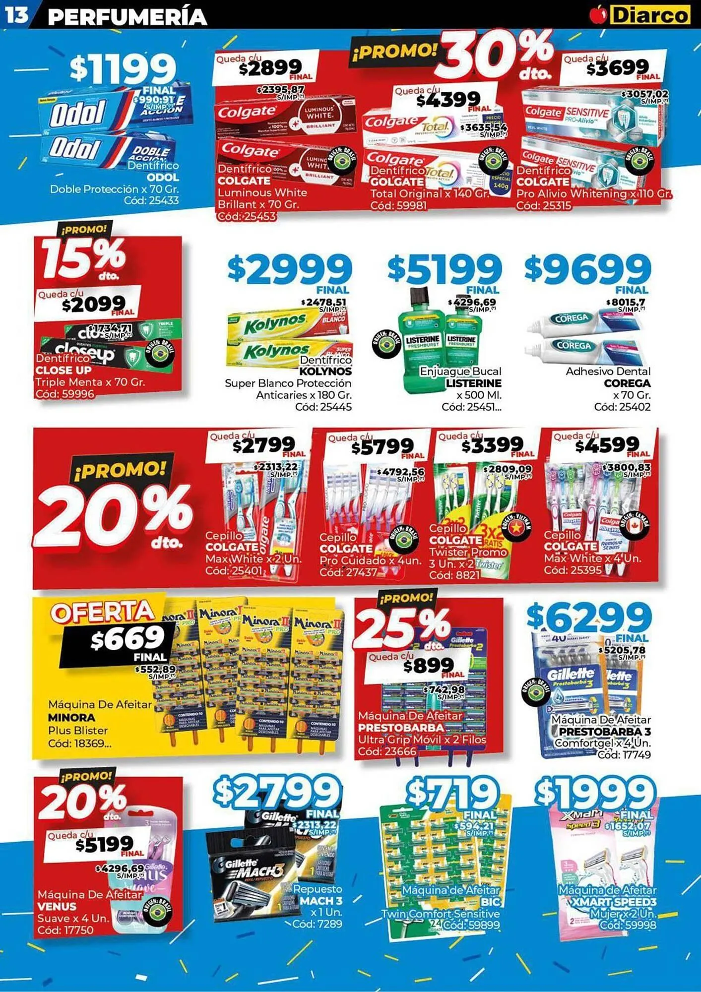 Ofertas de Catálogo Diarco 9 de junio al 16 de junio 2025 - Página 13 del catálogo