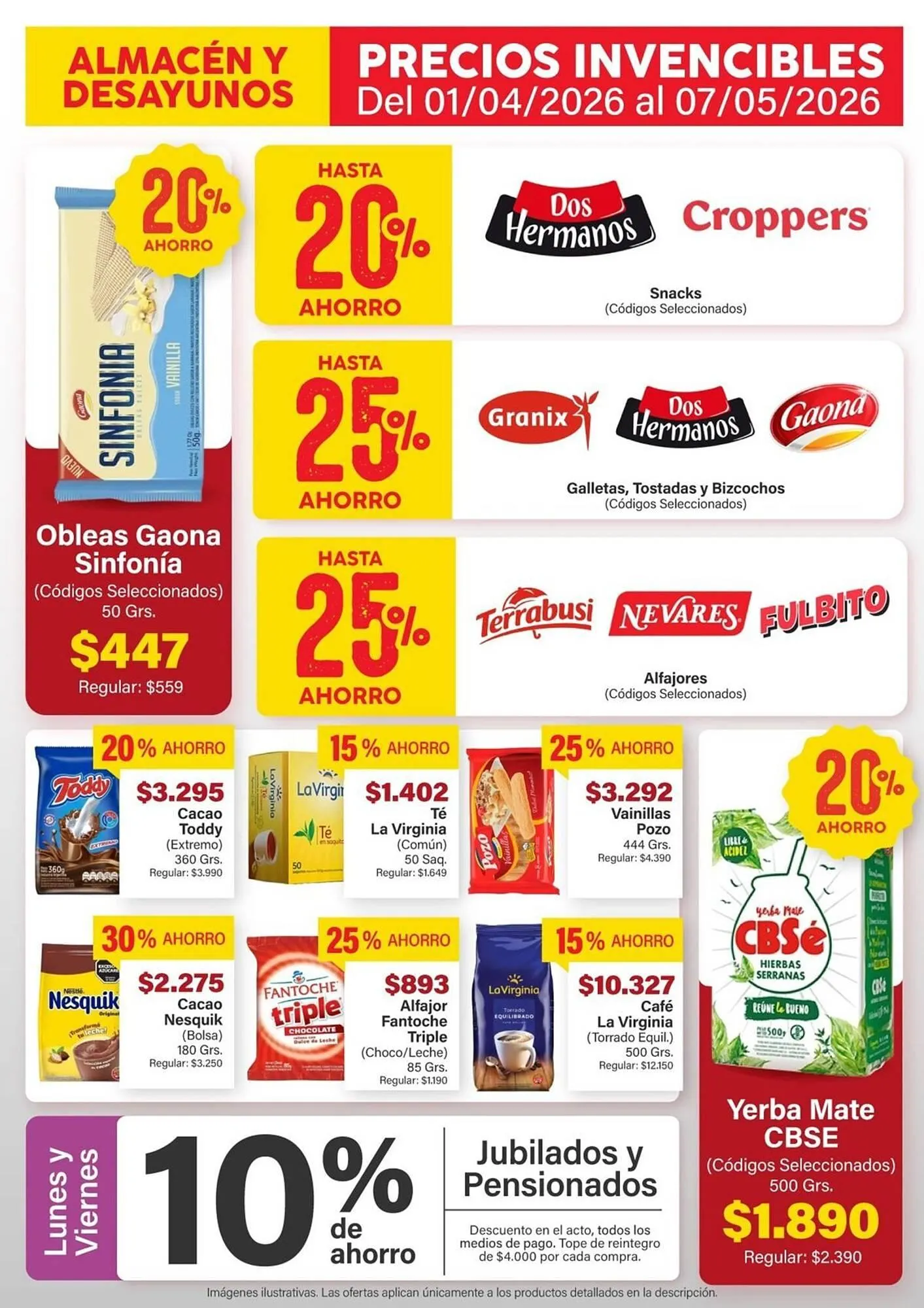 Ofertas de Catálogo Supermercados Aiello 1 de mayo al 7 de mayo 2026 - Página 4 del catálogo
