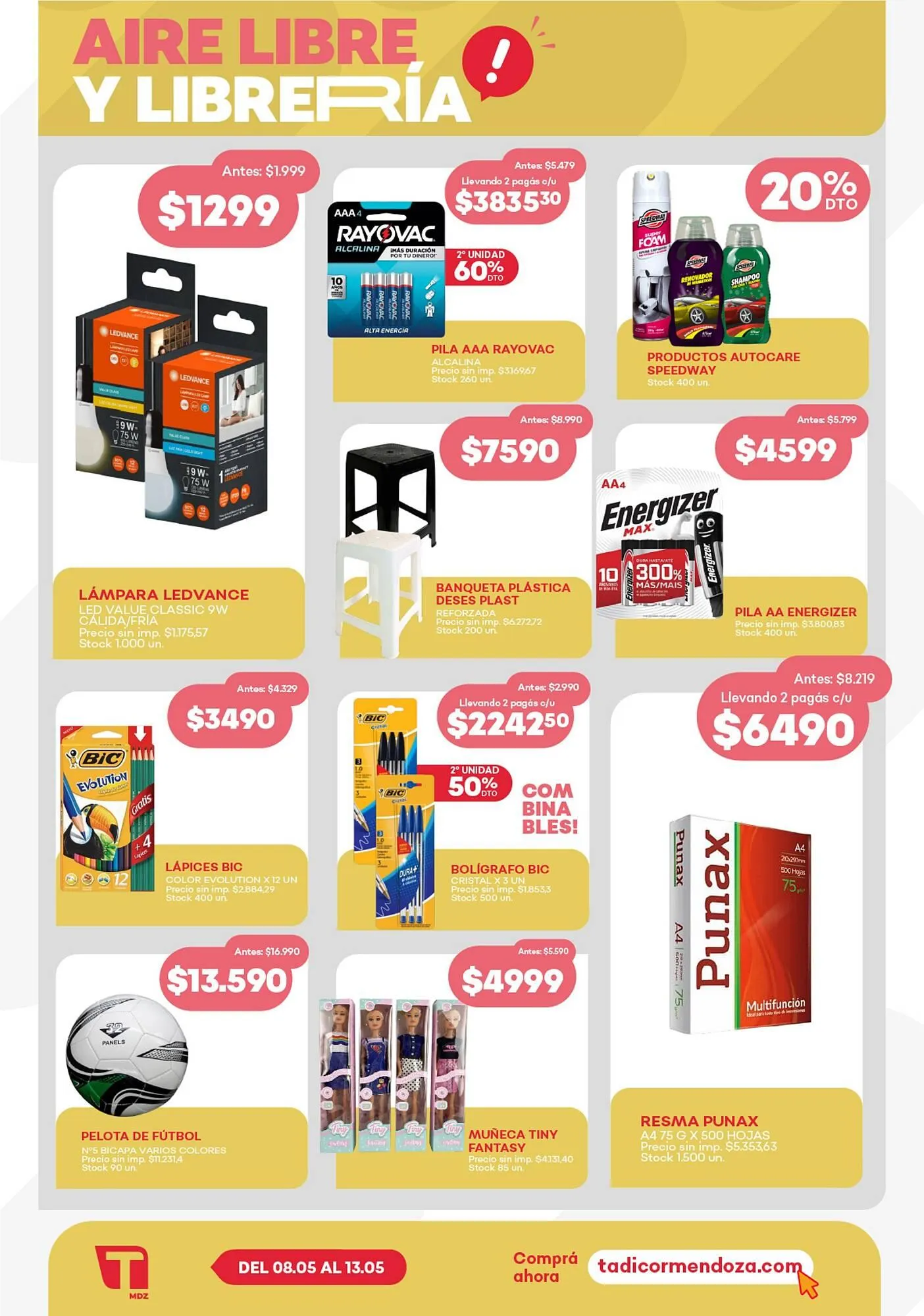 Ofertas de Catálogo Supermercados Tadicor 7 de mayo al 13 de mayo 2025 - Página 9 del catálogo