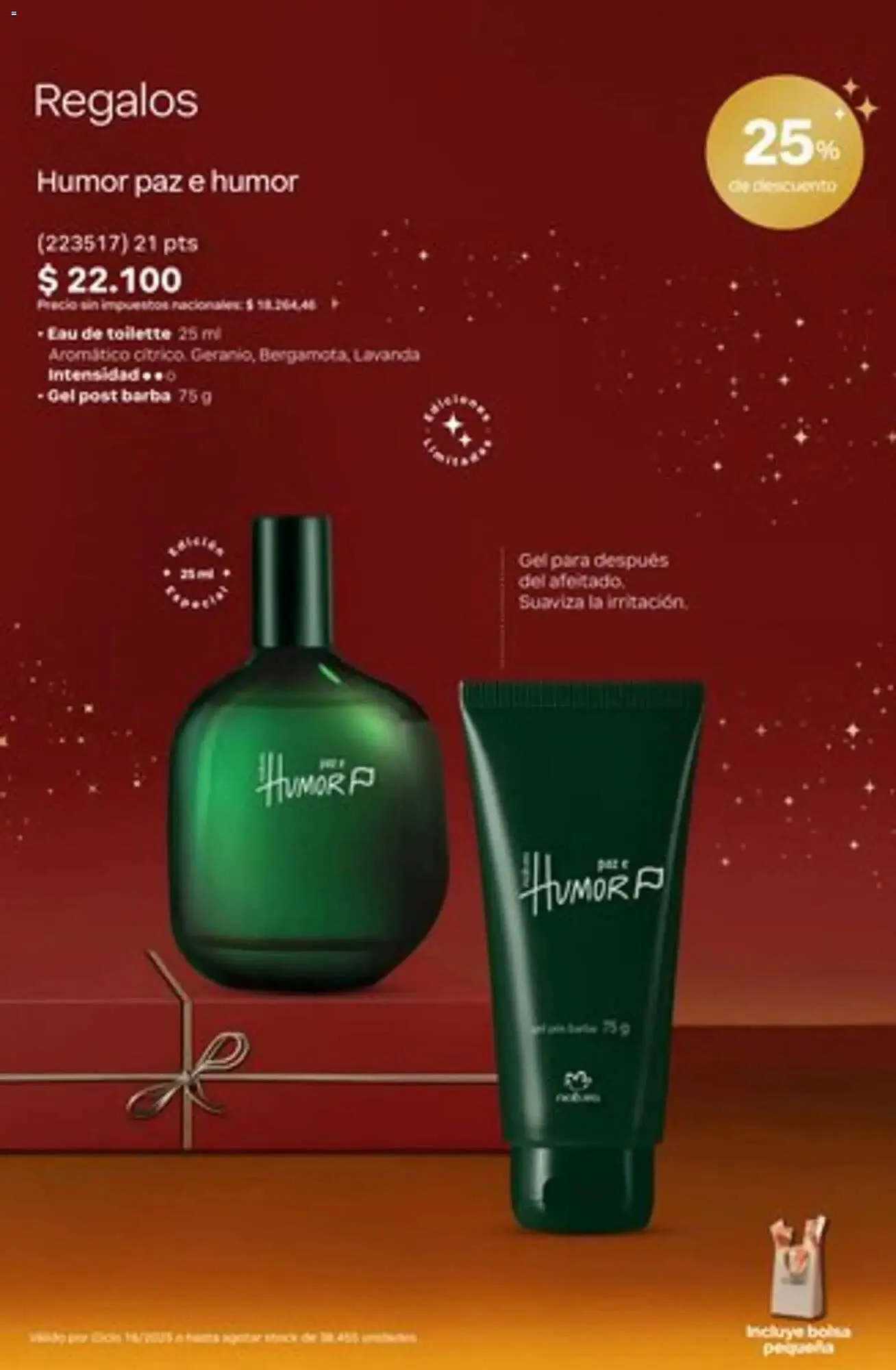 Ofertas de Catálogo Natura 1 de noviembre al 31 de diciembre 2025 - Página 22 del catálogo