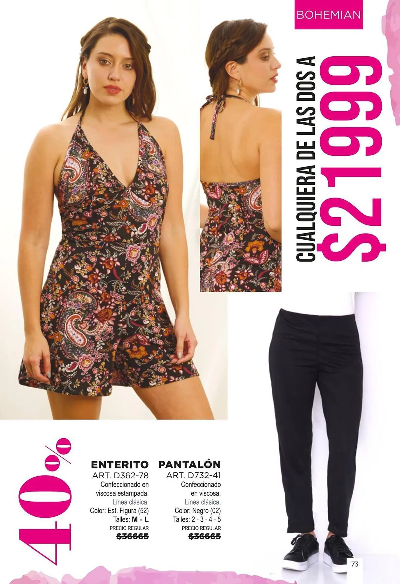 Ofertas de Catálogo Juana Bonita 9 de abril al 22 de abril 2025 - Página 73 del catálogo