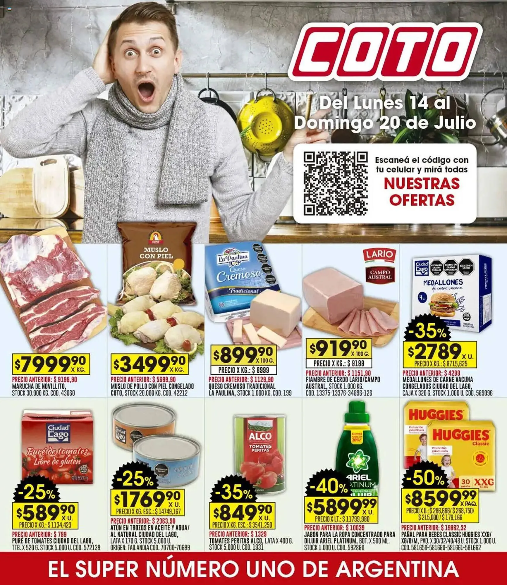 Ofertas de Catálogo Coto 14 de julio al 20 de julio 2025 - Página 1 del catálogo